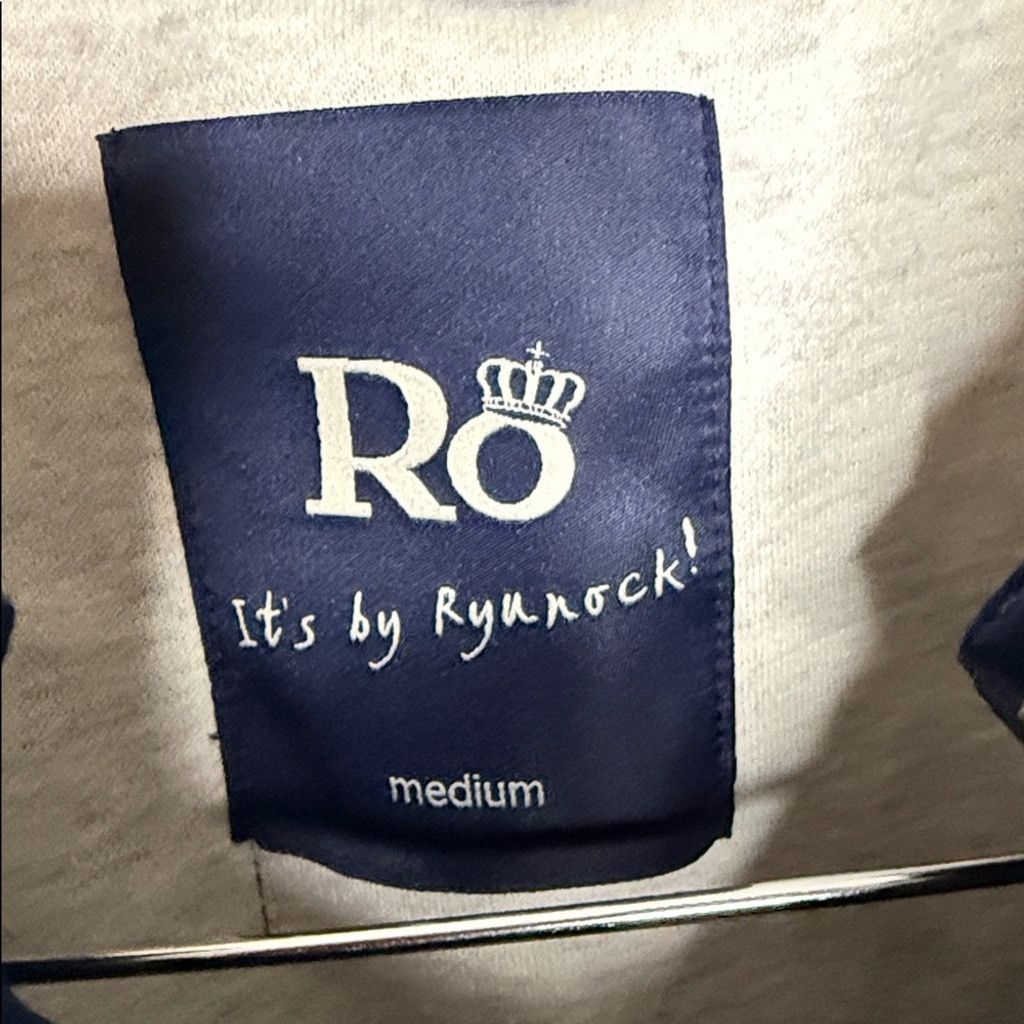 The Unbranded Brand Ryunock thick puffer casual blue with gray sleeves jacket M Size M / US 6-8 / IT 42-44 - 4 Thumbnail