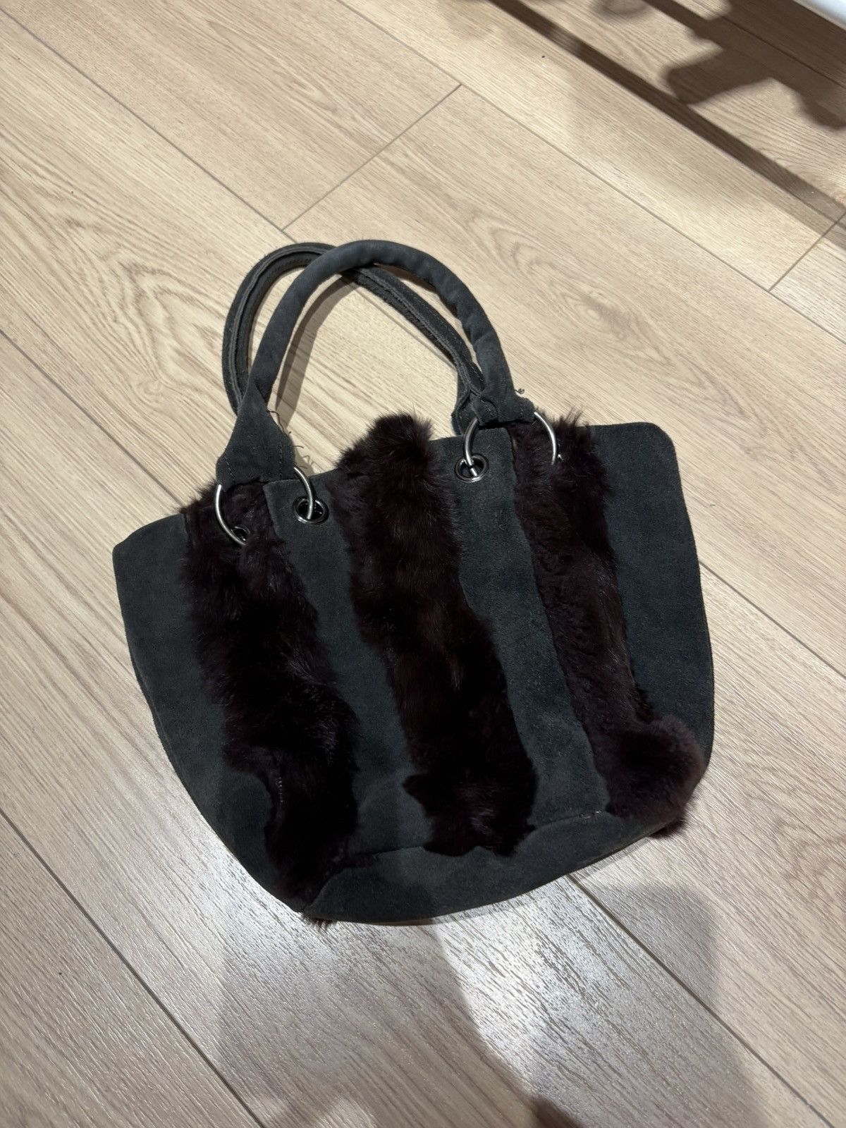 Vintage y2k fur bag Size ONE SIZE - 9 Thumbnail
