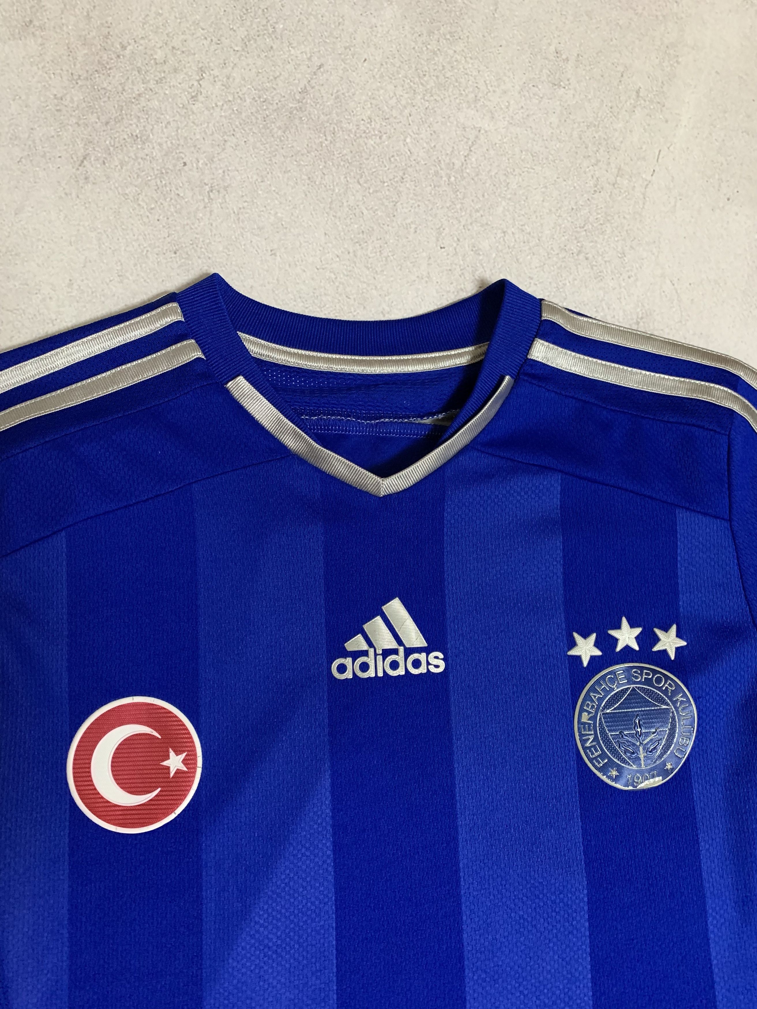 Adidas × Vintage Adidas Fenerbahce 2014 Jersey Soccer T Shirt Size US S / EU 44-46 / 1 - 2 Thumbnail