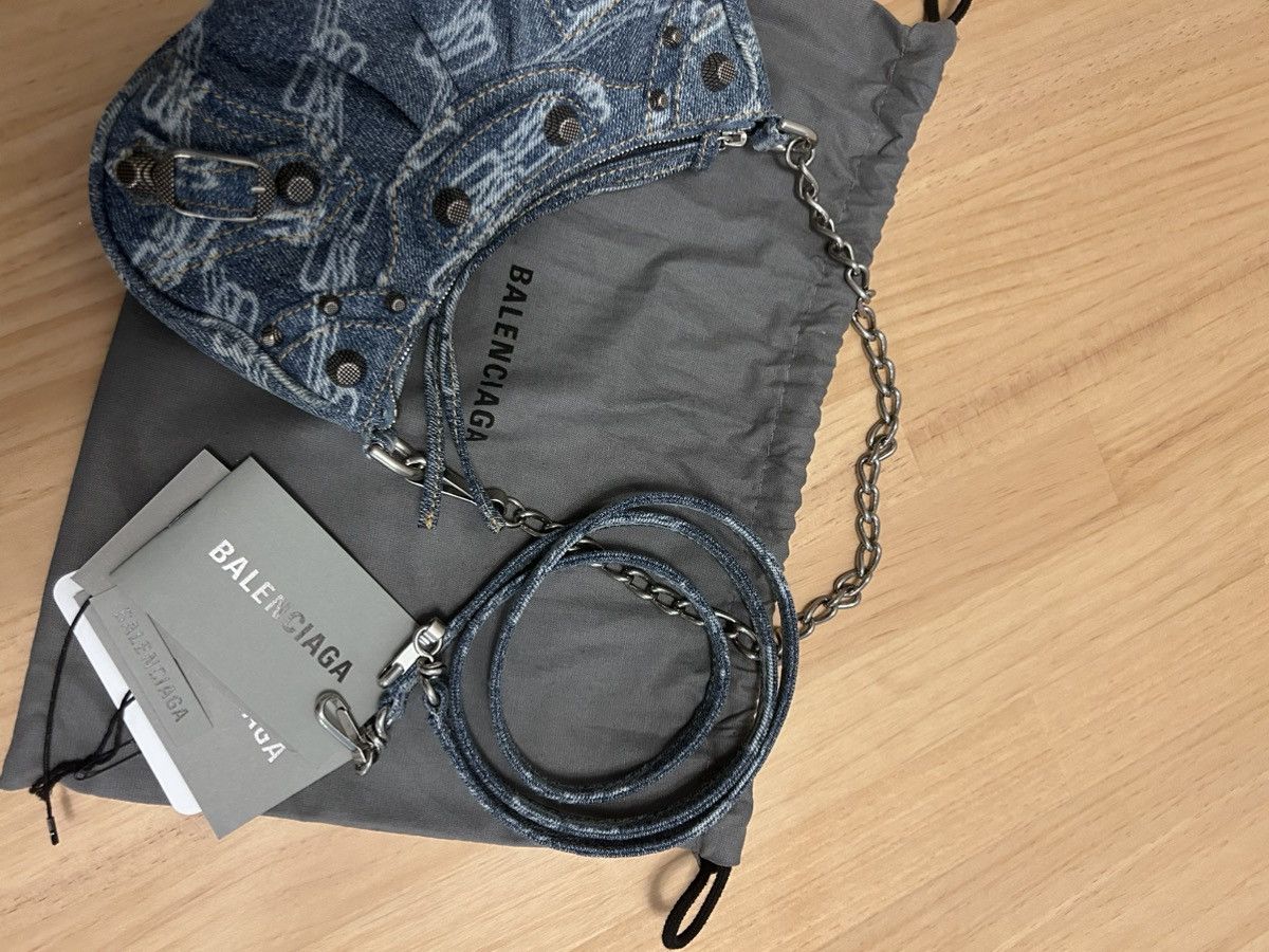 Balenciaga Balenciaga Le Cagole Mini Bag with Chain Size ONE SIZE - 3 Thumbnail