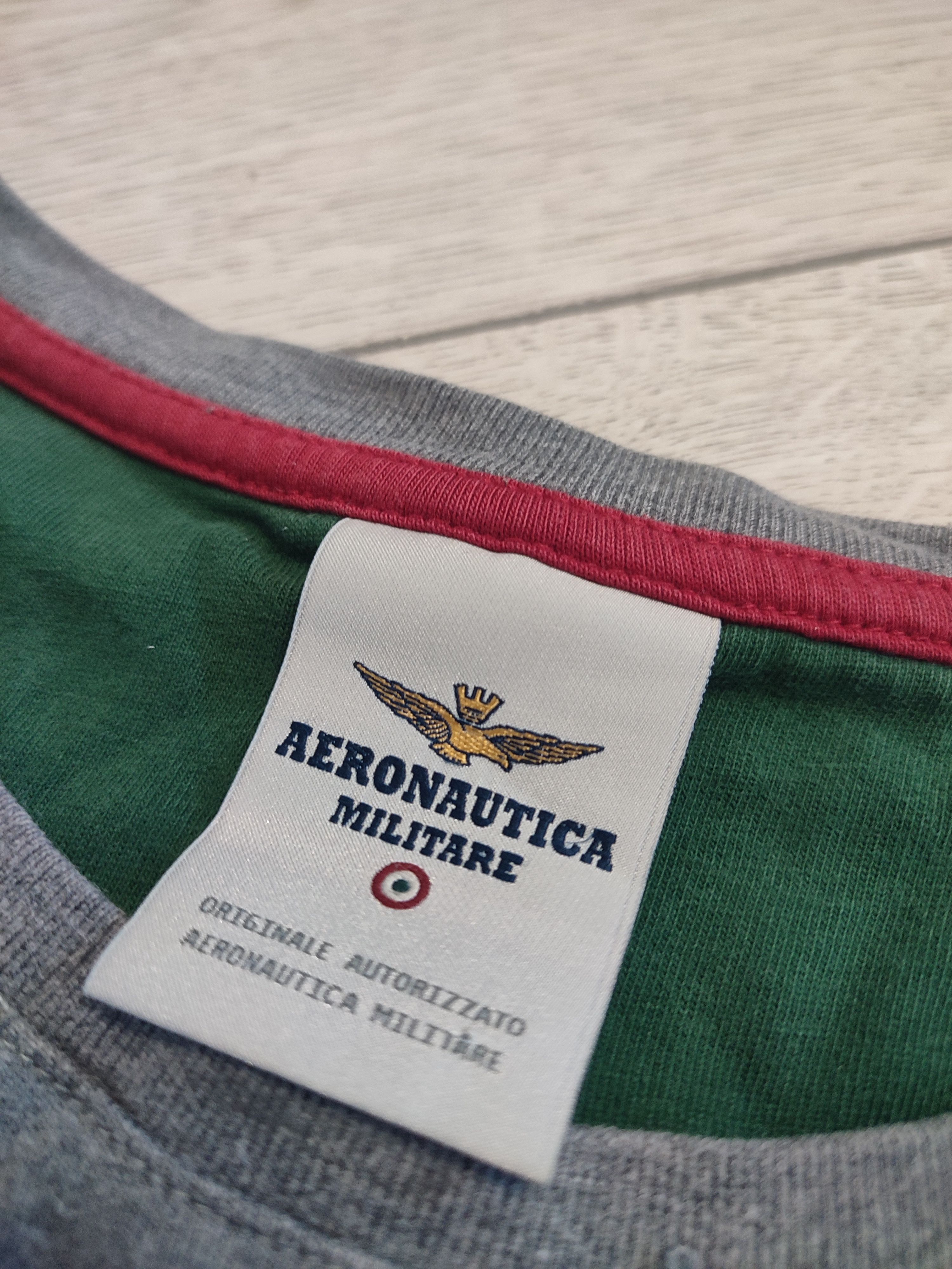 Aeronautica Militare Aeronautica Miletare Italy designer Long sleeve t shirt Size US M / EU 48-50 / 2 - 7 Thumbnail