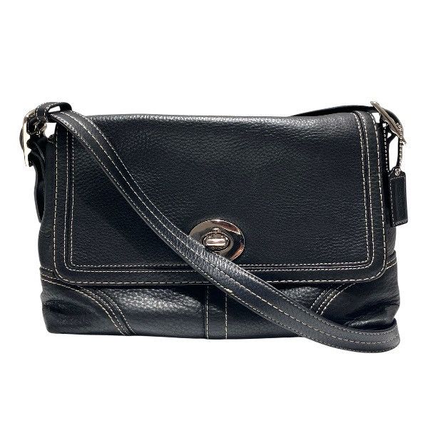 Coach Coach COACH Leather Shoulder Bag Leather Shoulder Bag F13085 DUTY FREE for USA Size ONE SIZE - 1 Thumbnail