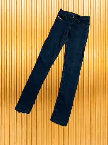 Diesel × Vintage Diesel Jeans Blue Distressed Denim Size 25" / US 0 / IT 36 - 1 Thumbnail