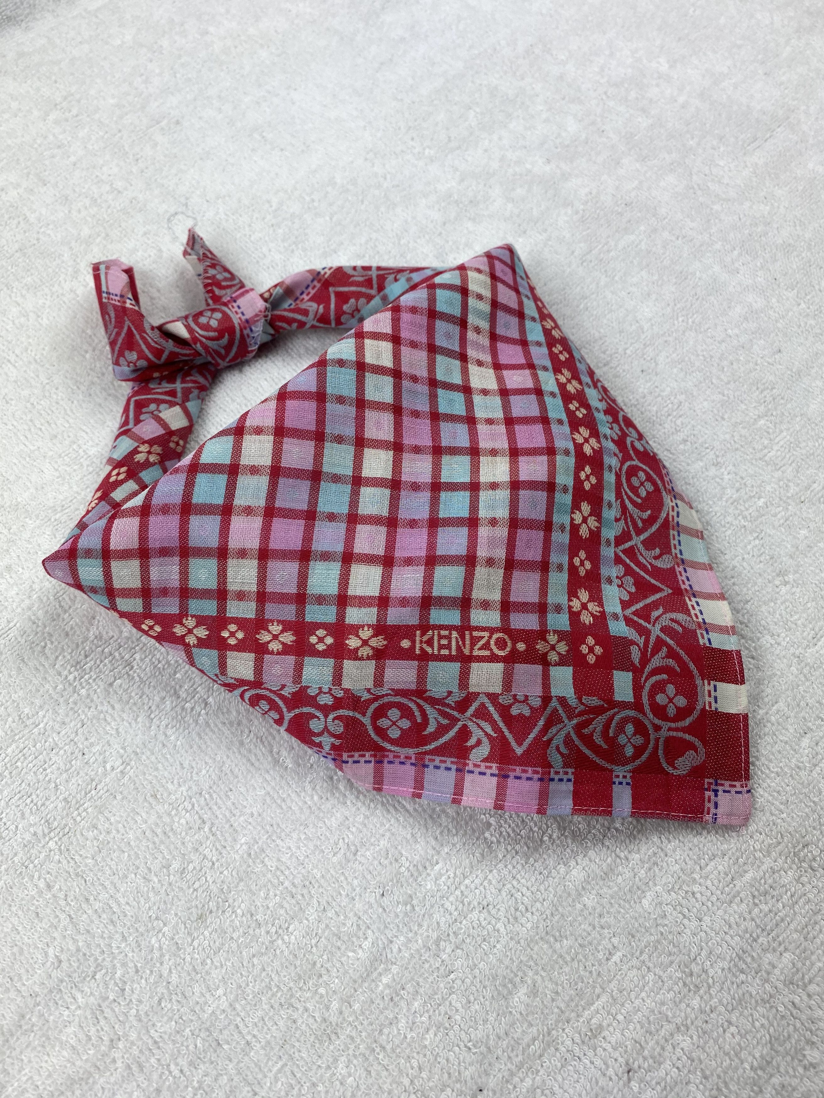 Kenzo × Vintage Kenzo Handkerchief / Bandana / Neckerchief Size ONE SIZE - 2 Thumbnail