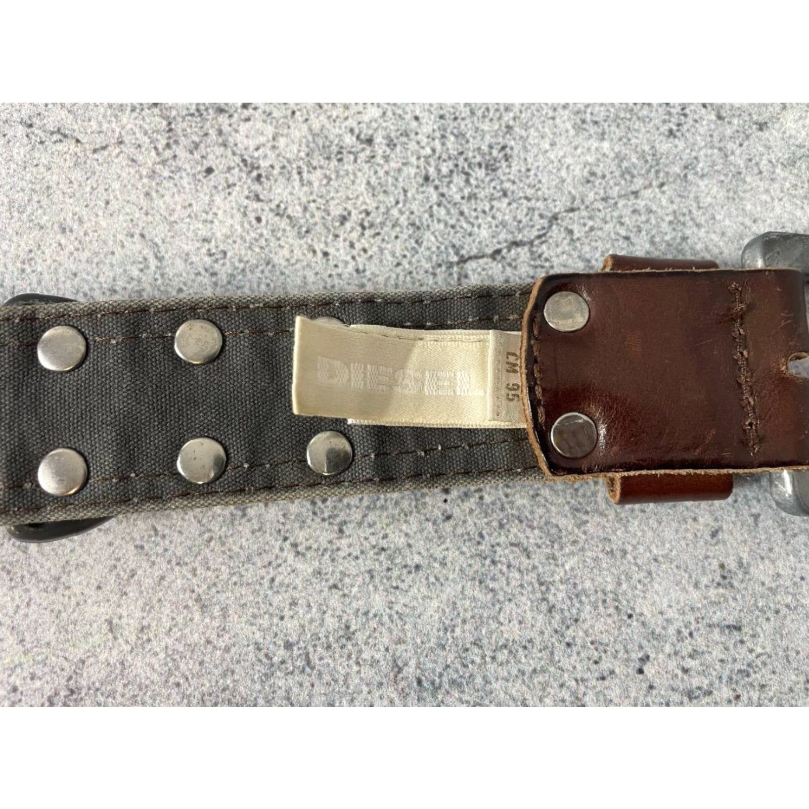 Diesel Diesel Belt Men Classic Adjustable Pin-Buckle Brown Formal Outdoor Belt Clothing Accessories Mens Dress Belt Brown Adjustable Buckle Diesel Belt Size ONE SIZE - 5 Thumbnail