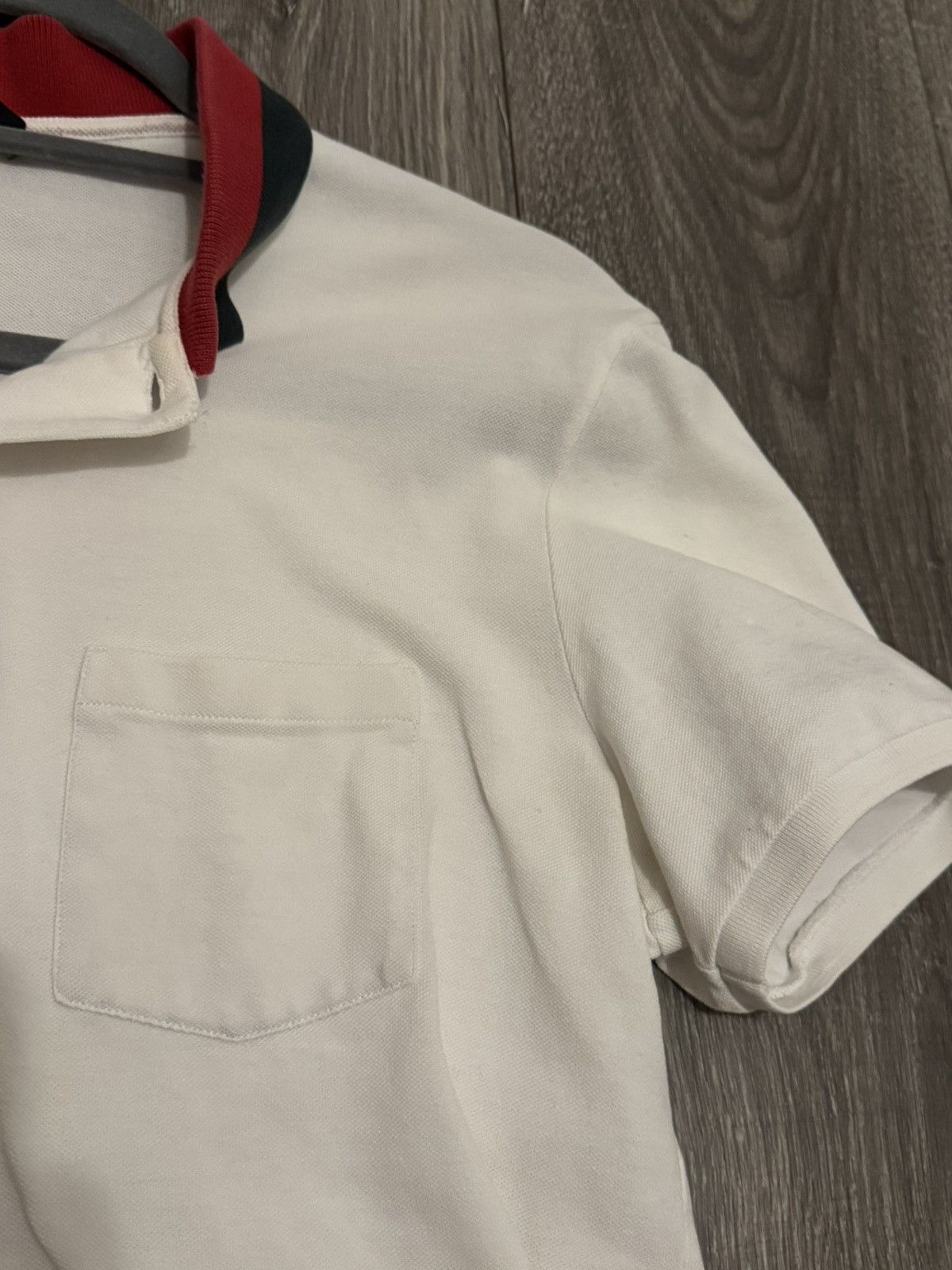 Gucci × Vintage Gucci polo shirt size Large web collar Size US L / EU 52-54 / 3 - 3 Thumbnail