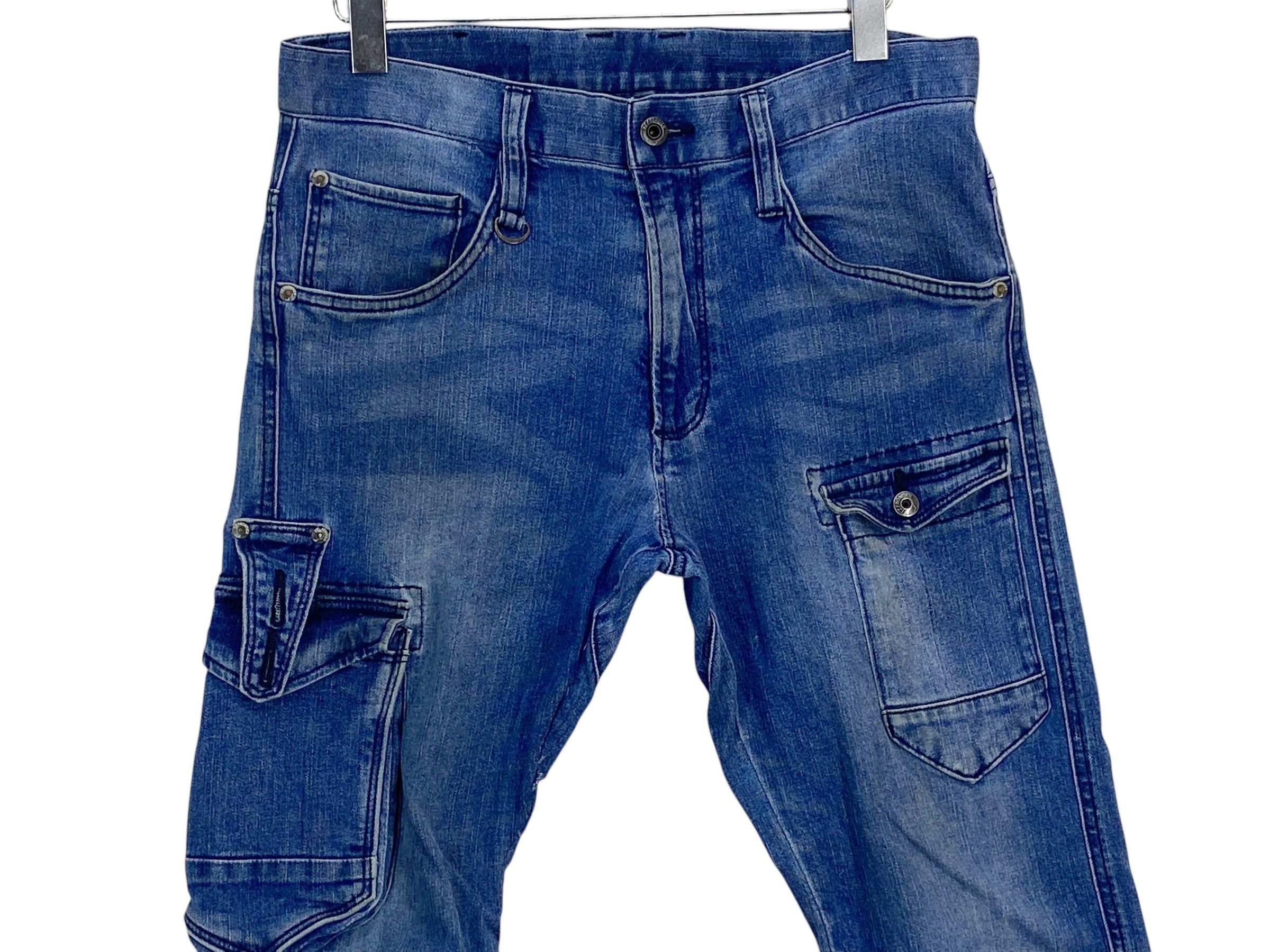 Japanese Brand Iz Frontier Cargo Short Pants Size US 31 - 3 Thumbnail