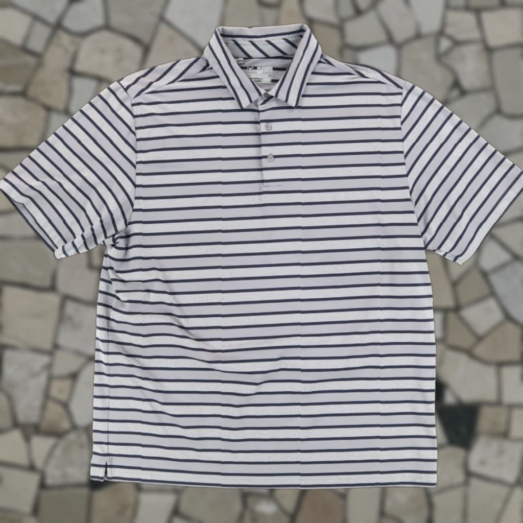 Under Armour **Under Armour Heatgear Loose Stretch Gray Men's 2XL Polo Shirt** User: Under Armour Heatgear Loose Stretch Gray Men's 2XL Polo Shirt Size US XXL / EU 58 / 5 - 1 Thumbnail