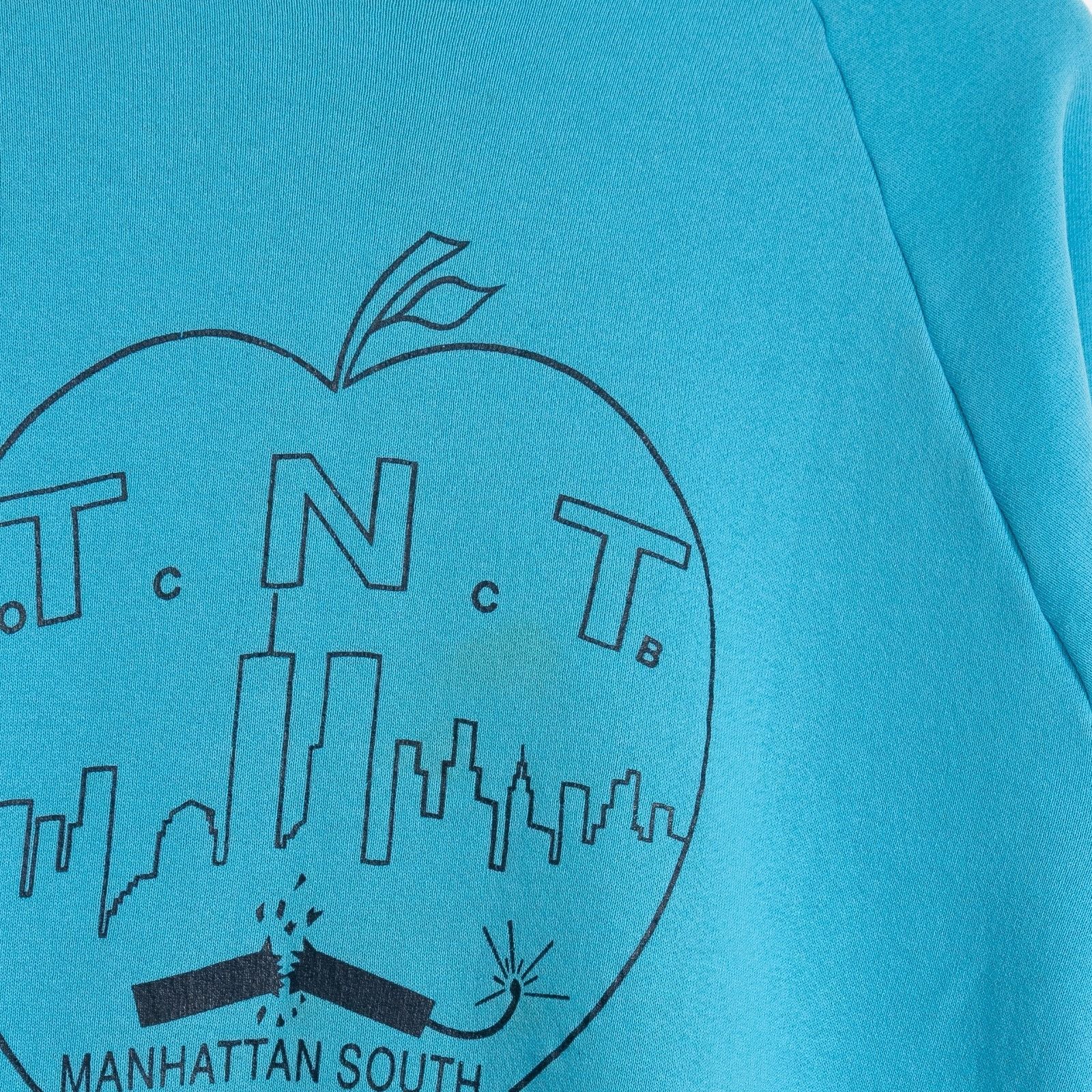 Vintage Vintage 90s Manhattan New York Sweatshirt Medium Big Apple Size US M / EU 48-50 / 2 - 5 Thumbnail