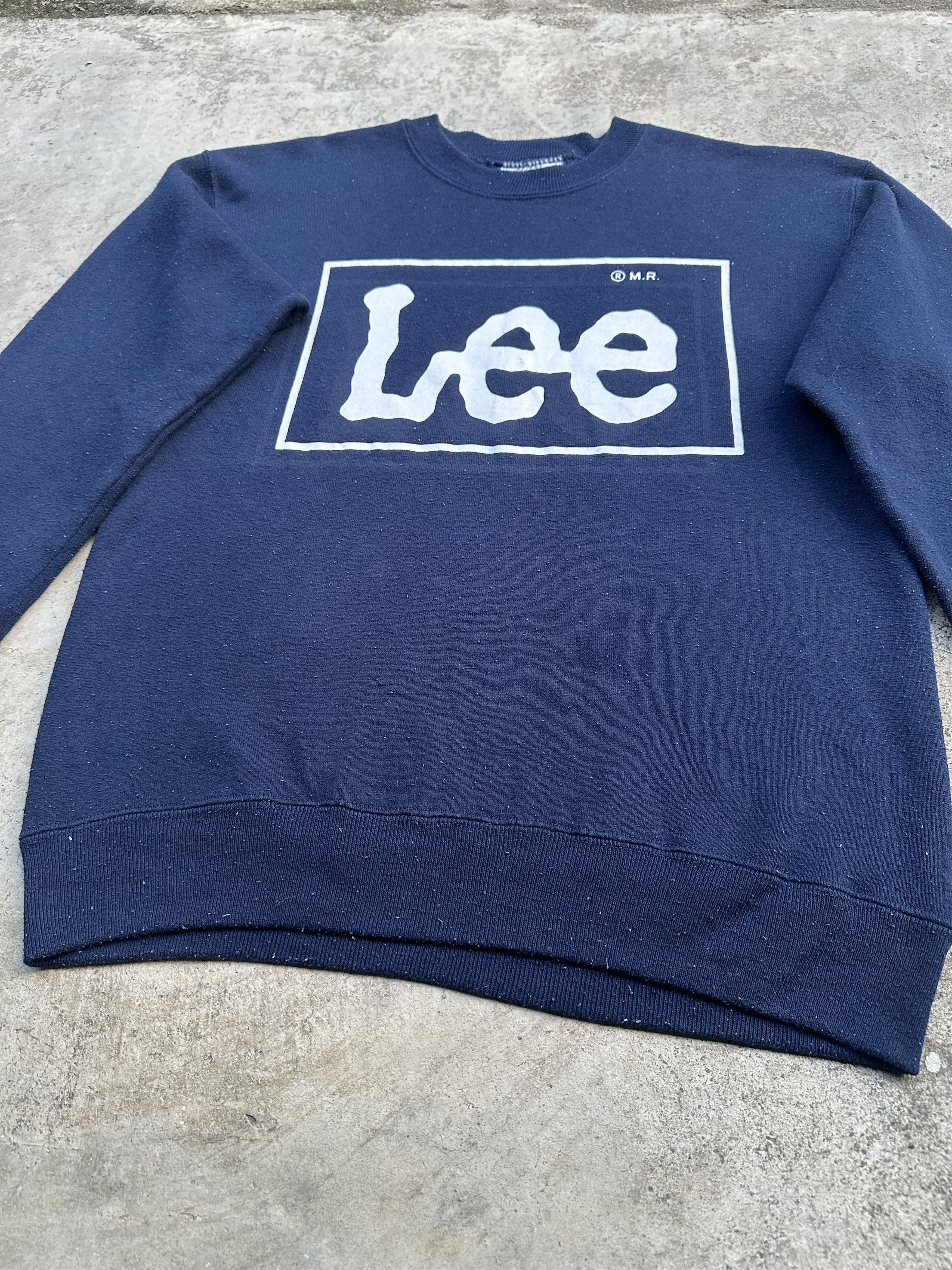 Lee Vintage 90s OG Lee Big Logo Sweatshirt Size US M / EU 48-50 / 2 - 4 Thumbnail