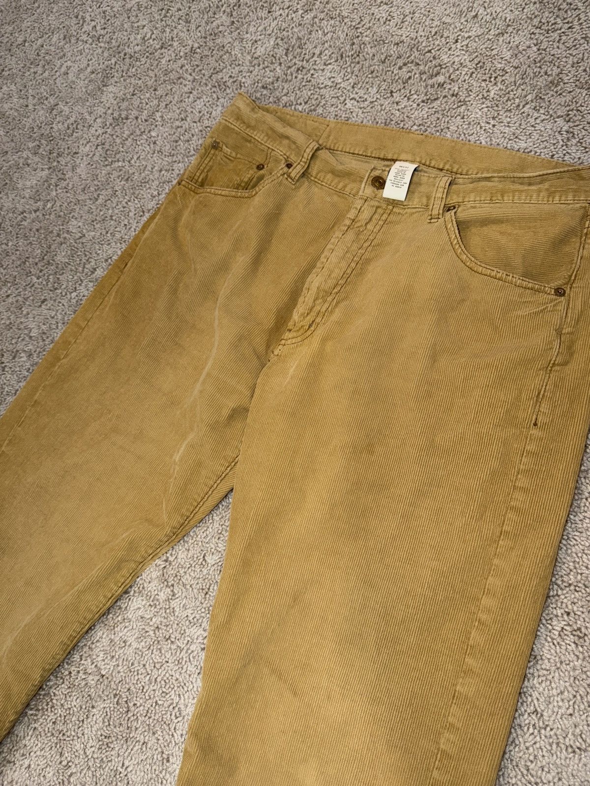 Ralph Lauren Vintage Ralph Lauren Cord Beige Tan Corduroy Pants Size US 36 / EU 52 - 3 Thumbnail