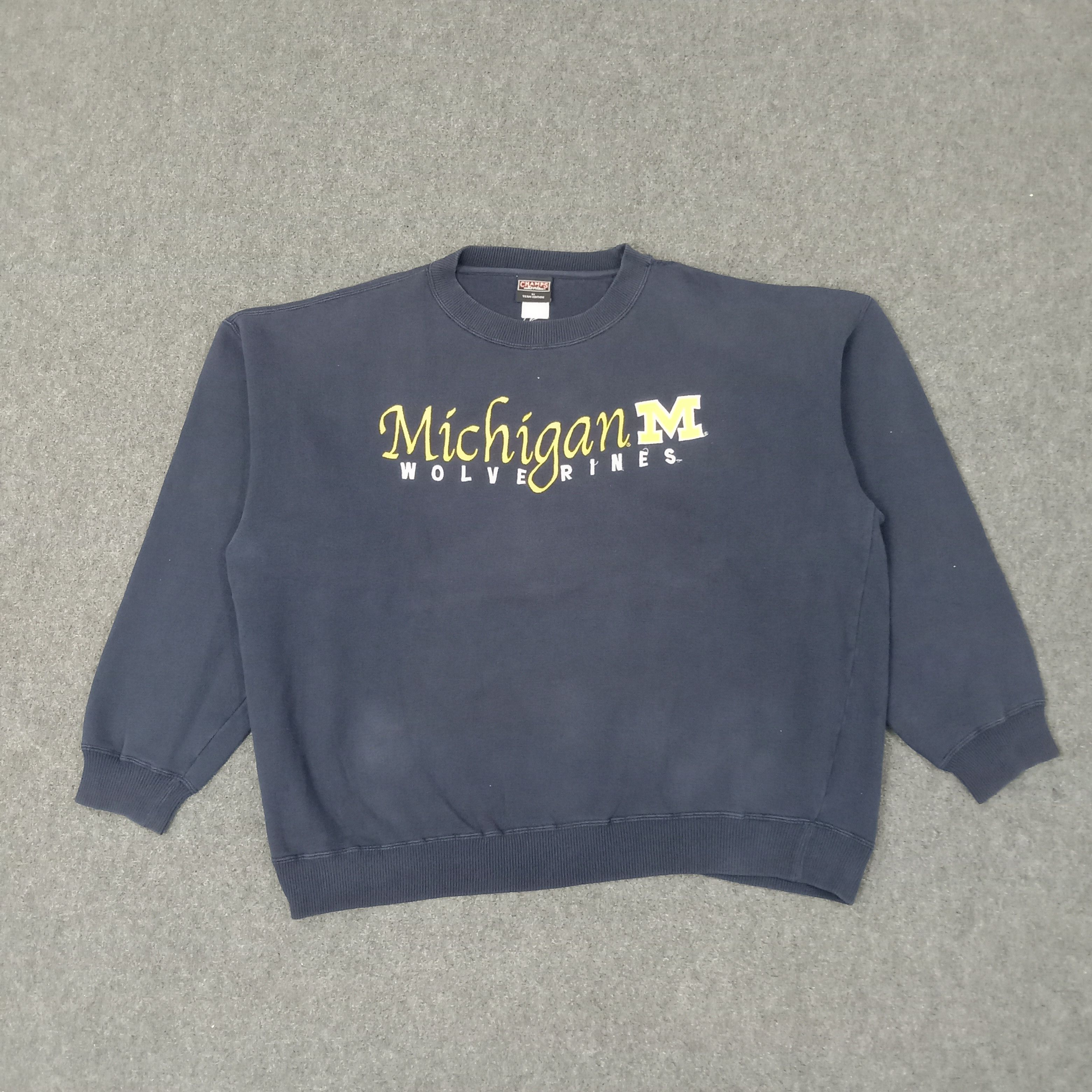 NFL Michigan Wolverines American Football Sweatshirt C253N9 Size US XXL / EU 58 / 5 - 1 Thumbnail