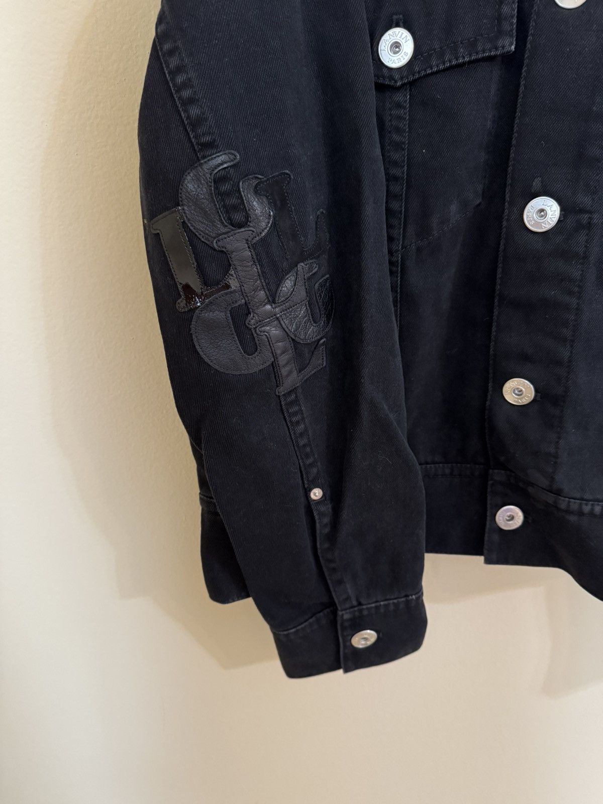 Gallery Dept. × Lanvin Gallery Dept. x Lanvin Denim Jacket Black 54 Size US L / EU 52-54 / 3 - 3 Thumbnail