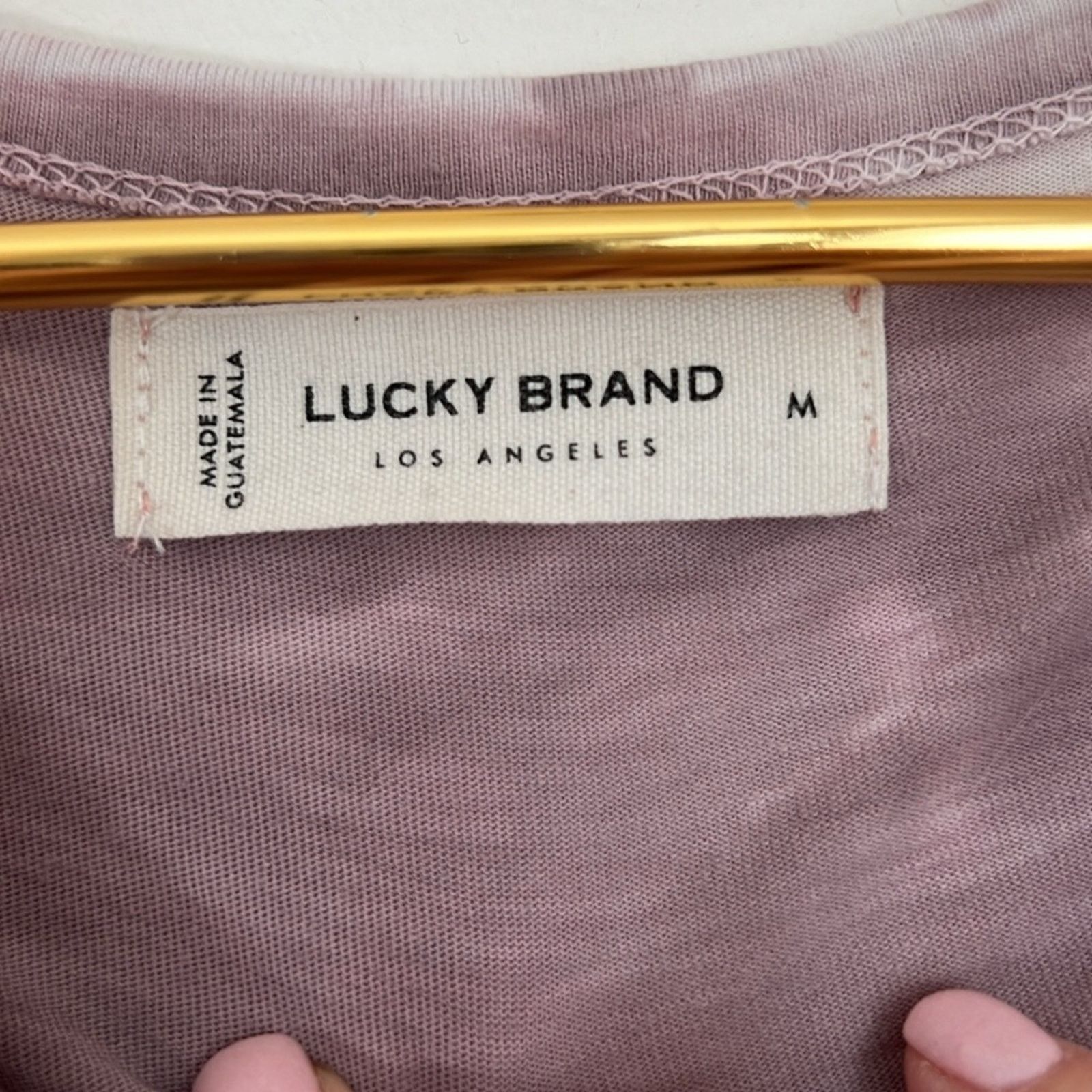 Lucky Brand Lucky Brand Pocket Tee Dress in Twilight Mauve Size M / US 6-8 / IT 42-44 - 6 Thumbnail