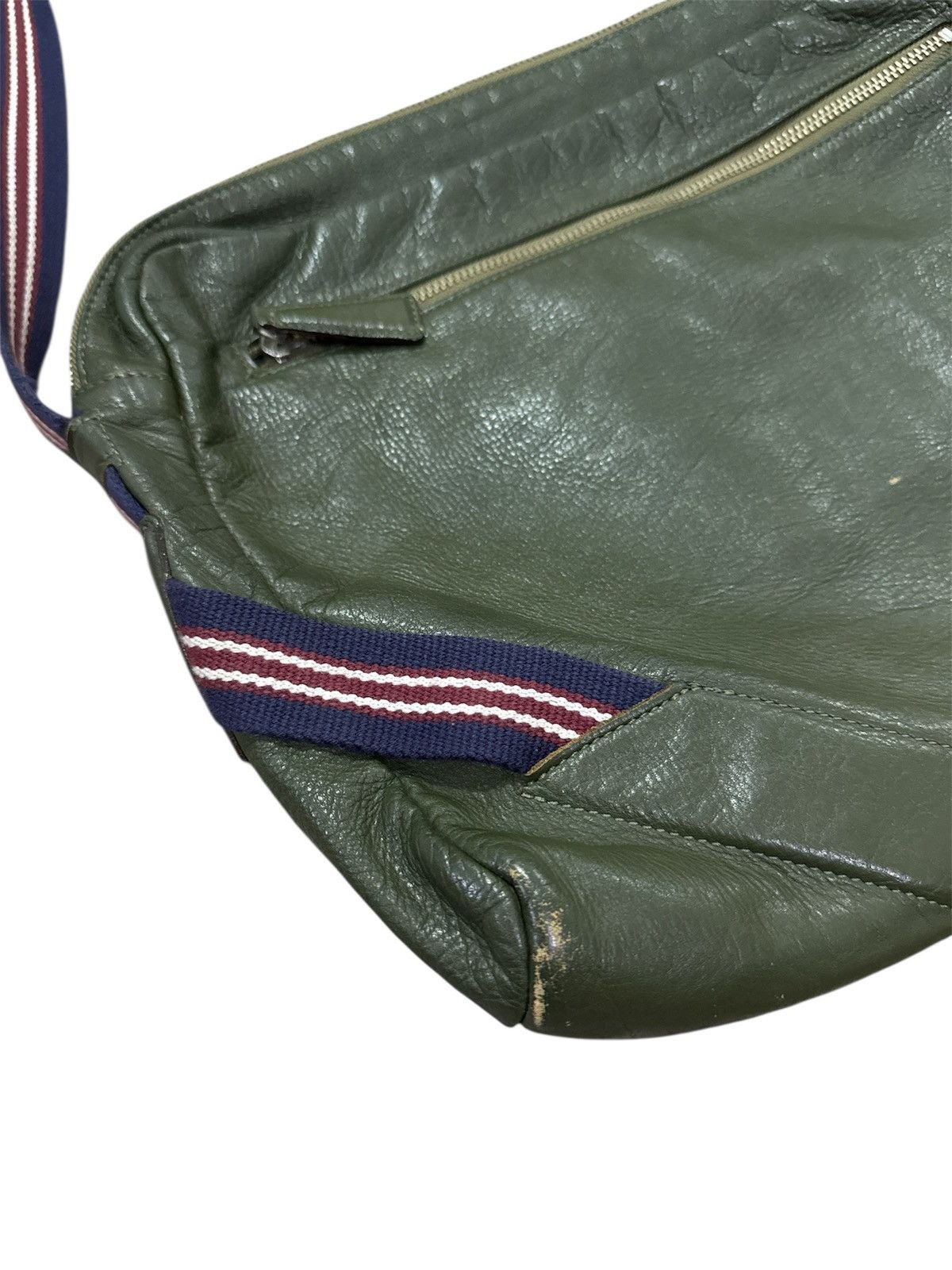 Jean Paul Gaultier Vintage Jean Paul gaultier patina leather sling bag Size ONE SIZE - 3 Thumbnail