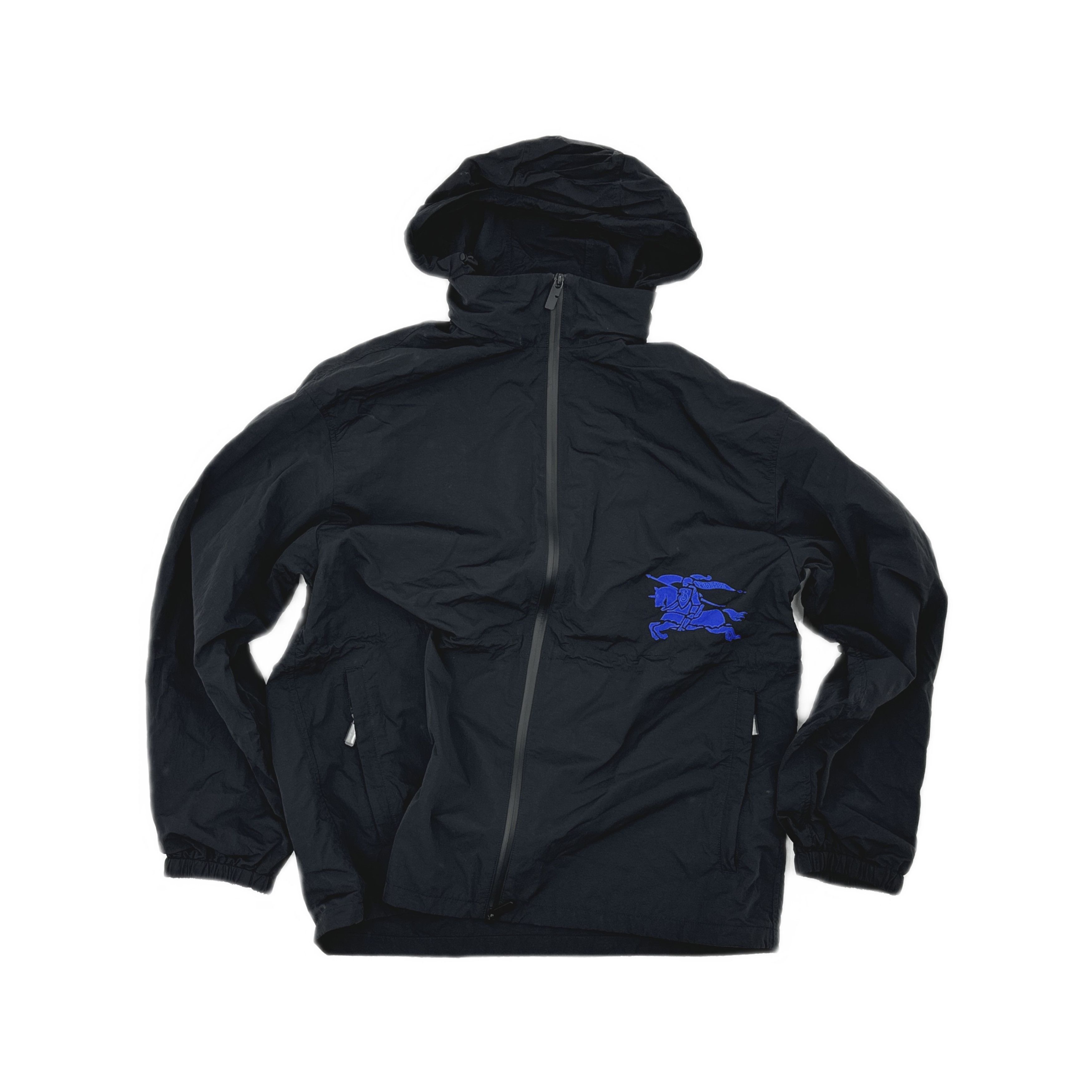Burberry Burberry Blue Equestrian Knight Logo Light Jacket Size M Size US M / EU 48-50 / 2 - 1 Thumbnail