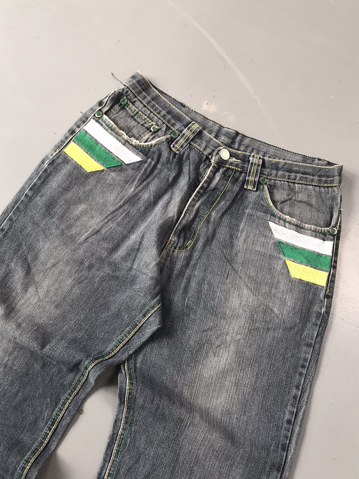 Coogi × Vintage Rare vintage Coogi twin snake 🐍 embroidered denim Size US 32 / EU 48 - 6 Thumbnail
