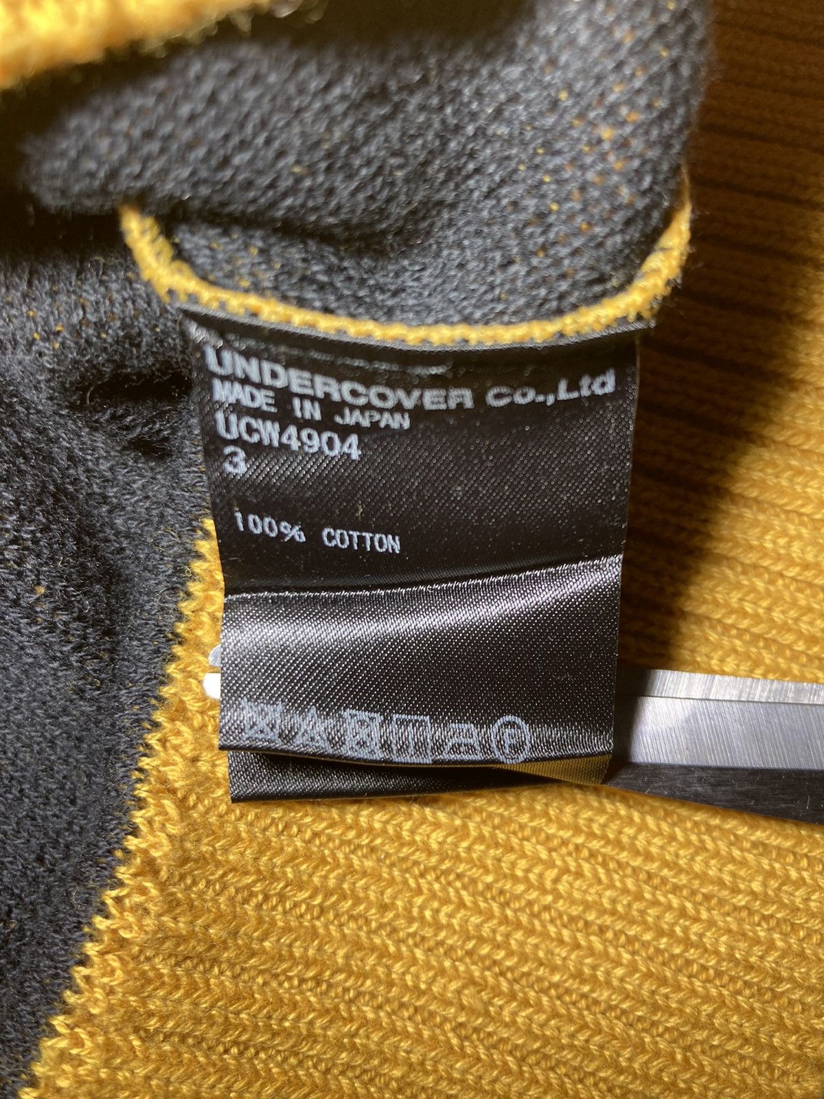 Undercover SS19 Undercover Bootleg Truth Black Striped Sweater 2019 3 Size US L / EU 52-54 / 3 - 8 Thumbnail