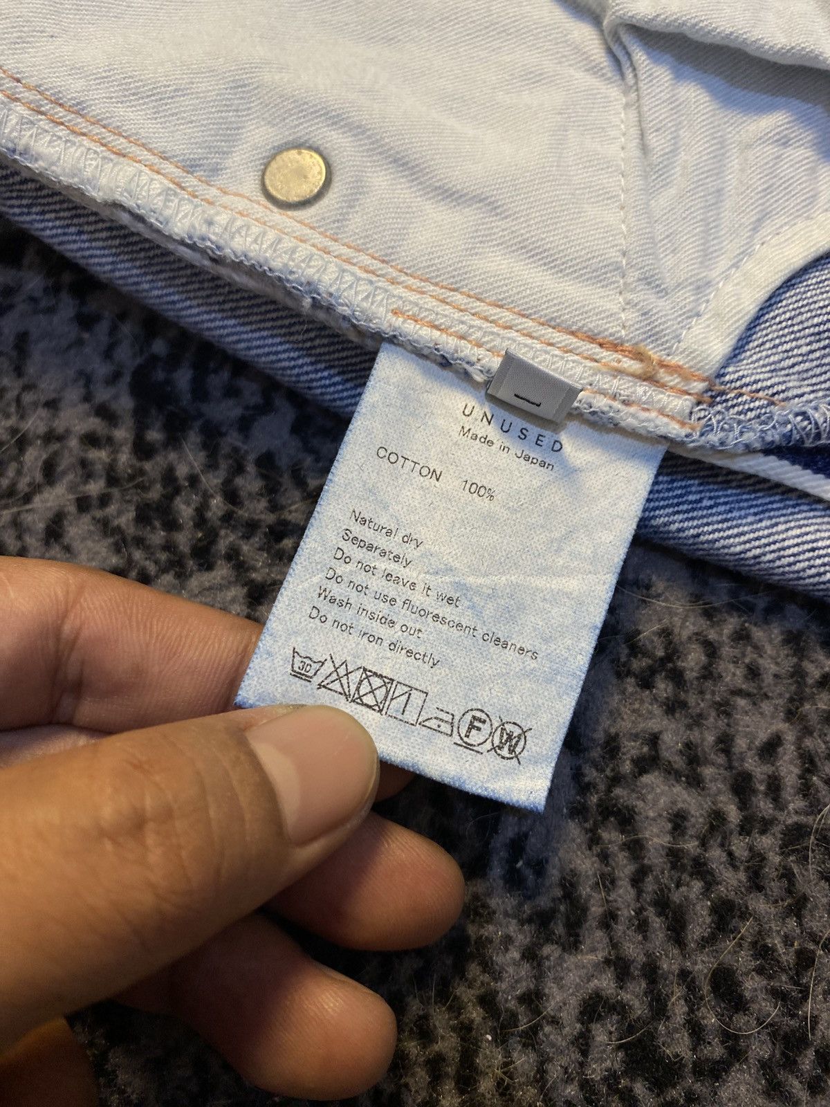 Kapital Unused x ReadyMade Japan Blue Wash Selvedge Denim 🔥 Size US 29 - 4 Thumbnail