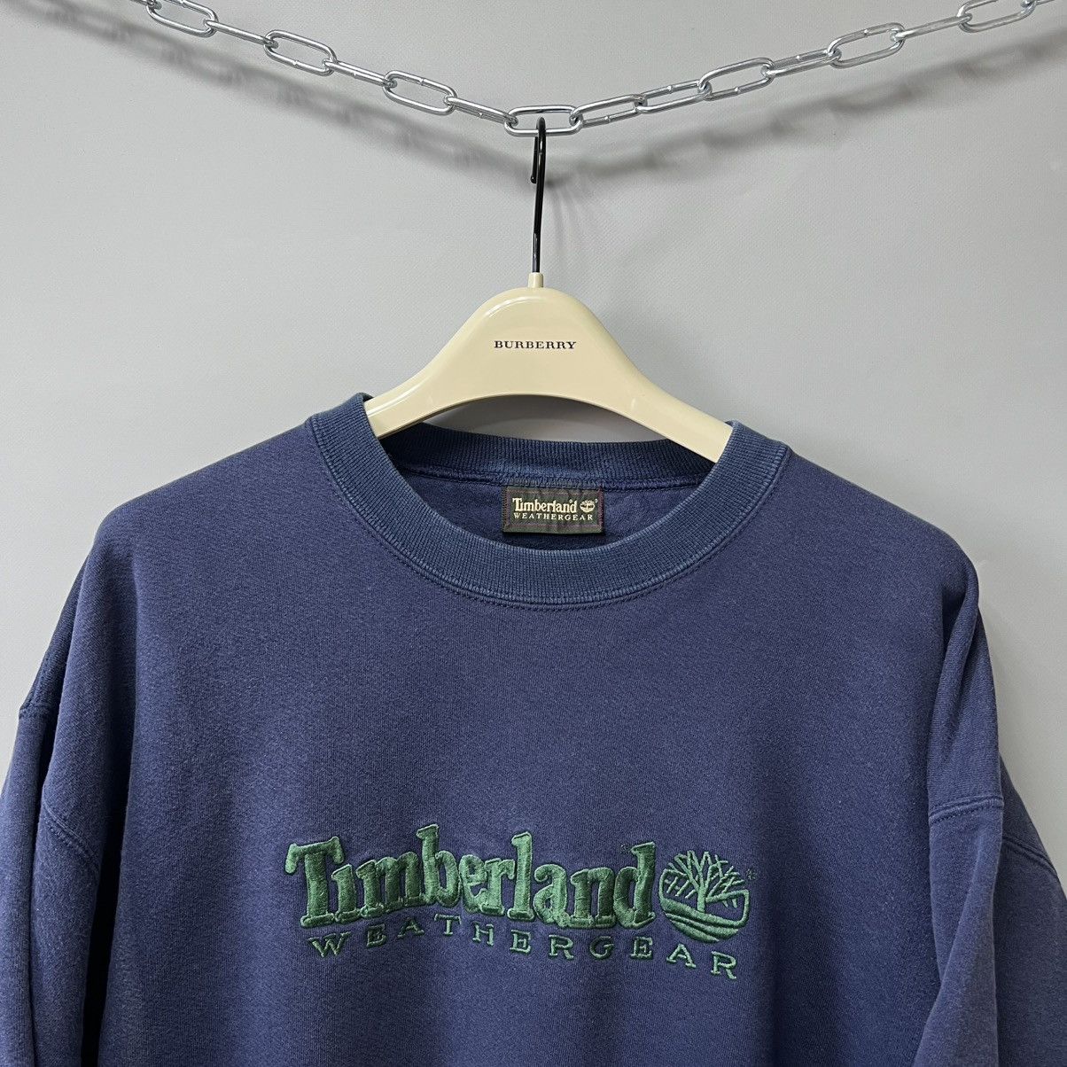 Timberland Timberland Weathergear Vintage 90s Sweatshirt Size US M / EU 48-50 / 2 - 2 Thumbnail