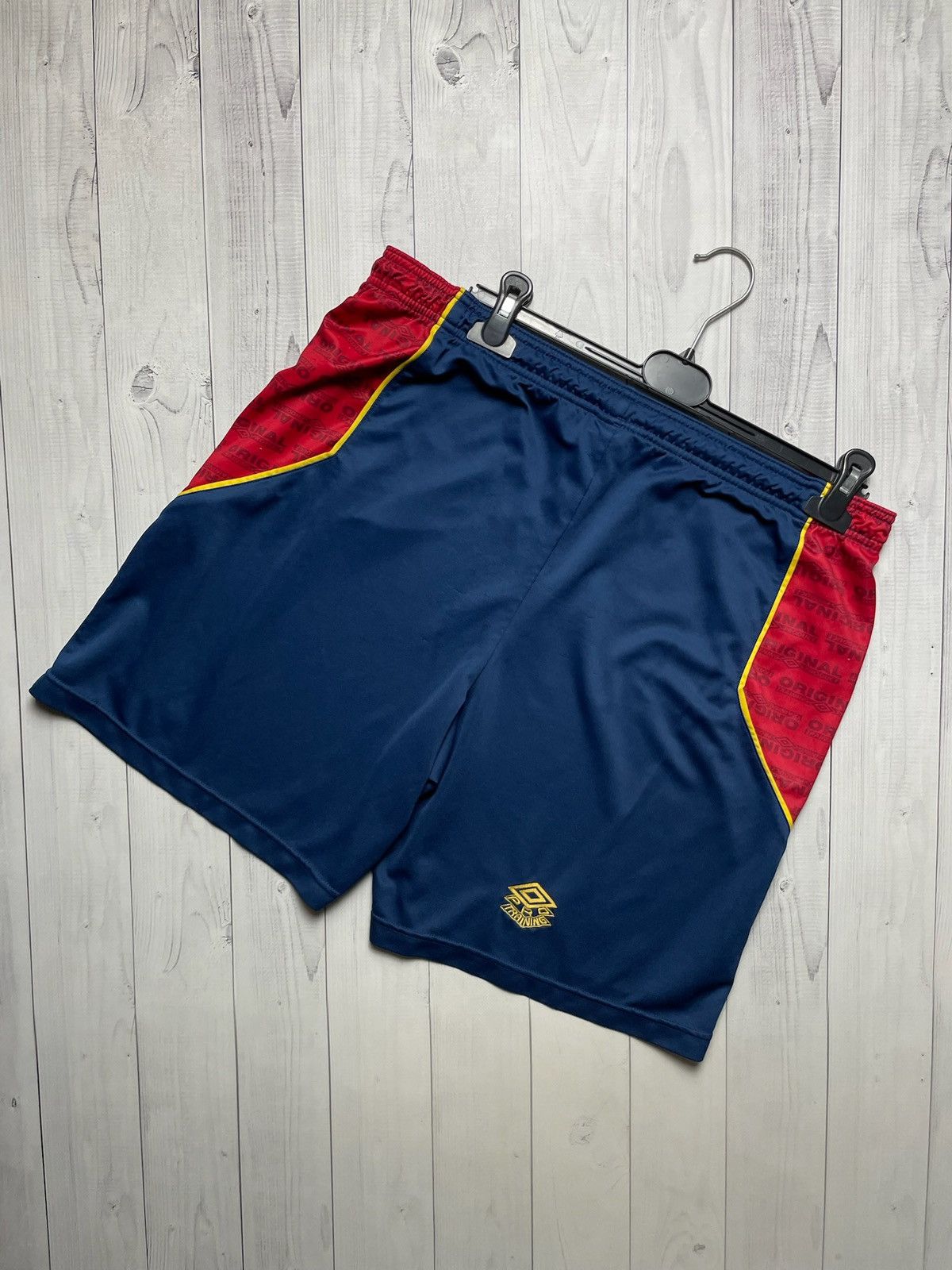 Umbro Vintage Umbro Pro training tracksuit jersey + shorts rare Size US XL / EU 56 / 4 - 3 Thumbnail