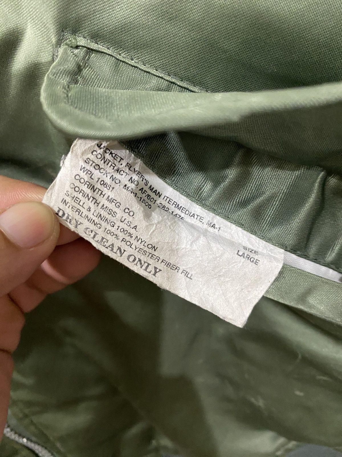 Uniform Bridge JACKET FLYERS’MAN ITERMEDIATE MA-1 Size US L / EU 52-54 / 3 - 9 Thumbnail