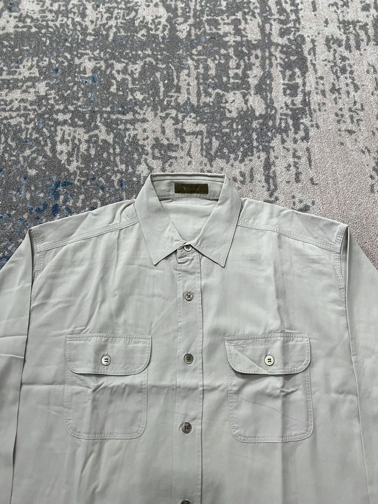 Yohji Yamamoto Vintage Yohji Y’s For Men pocket Tee Size US XL / EU 56 / 4 - 2 Thumbnail
