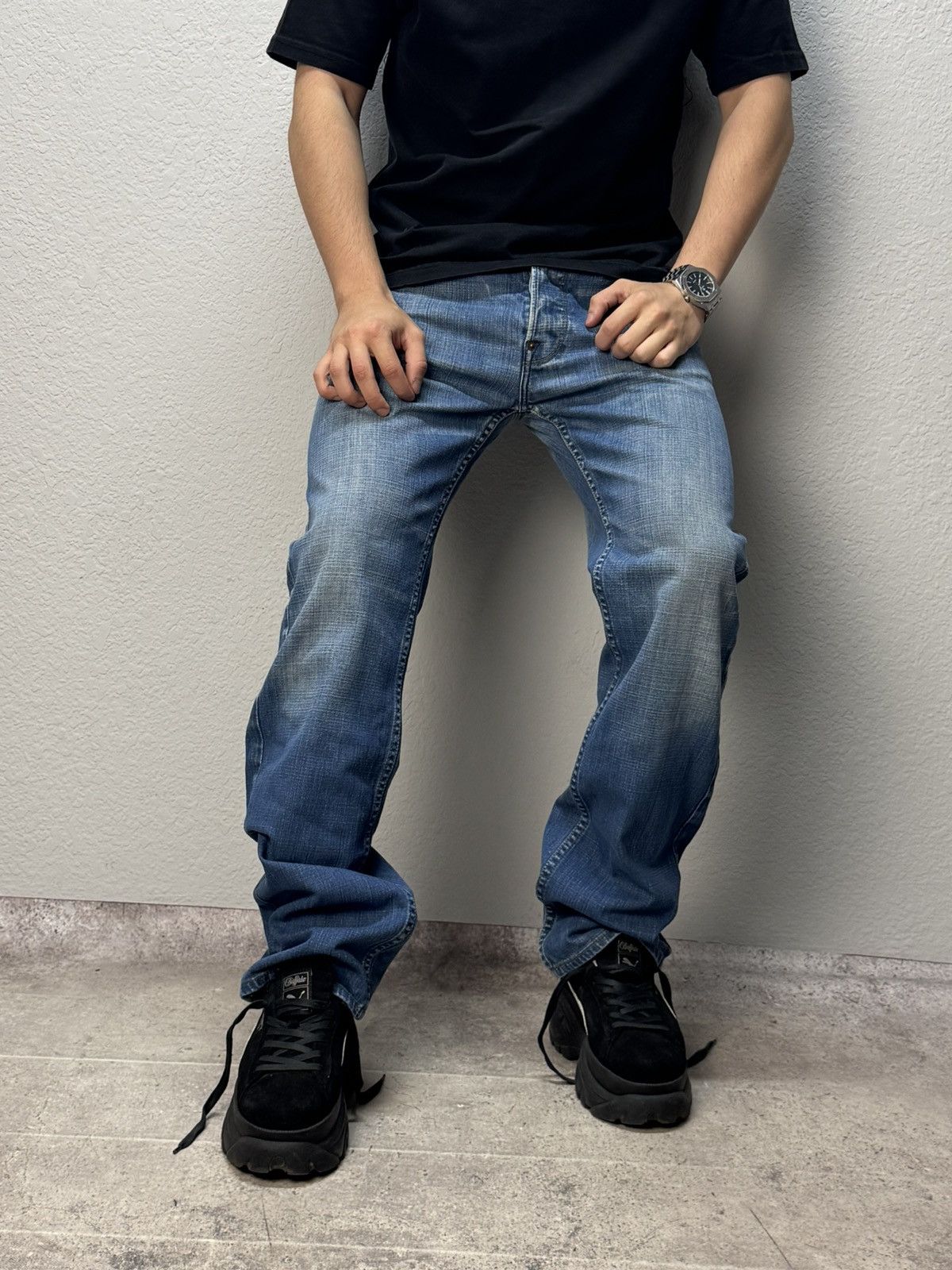 Evisu Vintage Evisu Japan Denim Pants True Religion USA ED HARDY Size US 32 / EU 48 - 11 Thumbnail