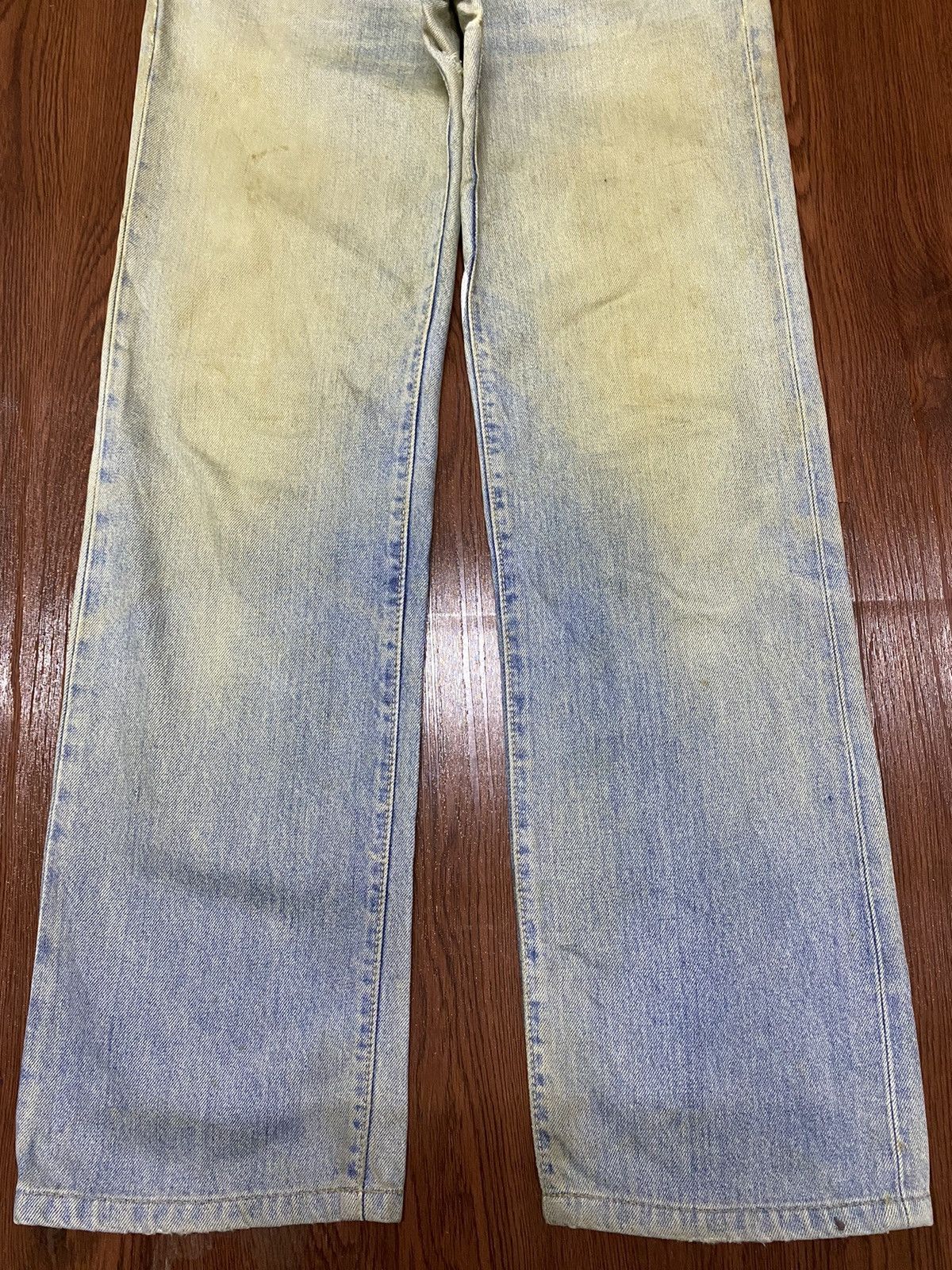 Other Vintage Japanese Brands Mud wash Distressed Loose Jeans Size US 29 - 5 Thumbnail