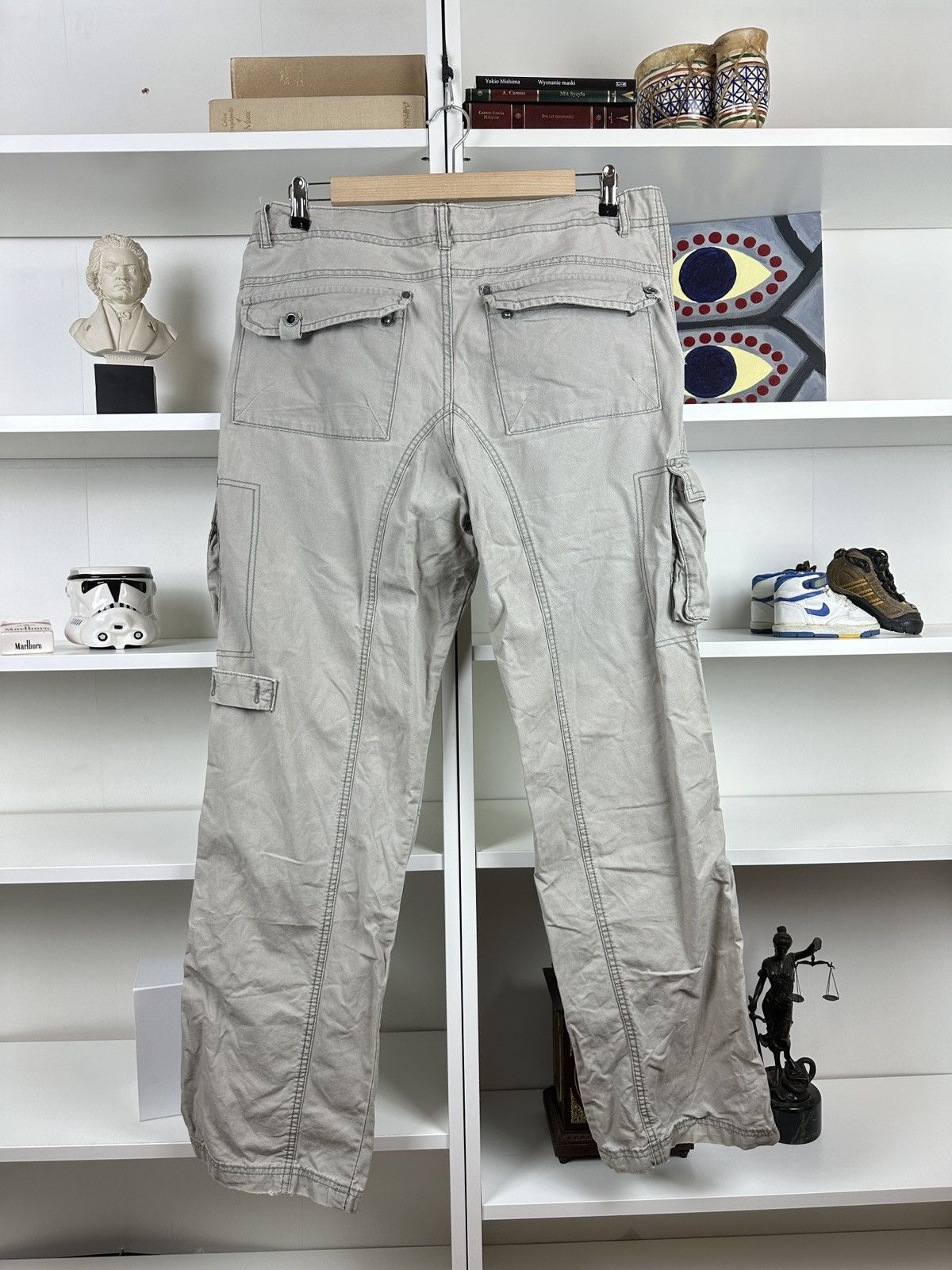 Other Vintage y2k baggy cargo pants Size US 38 / EU 54 - 5 Thumbnail