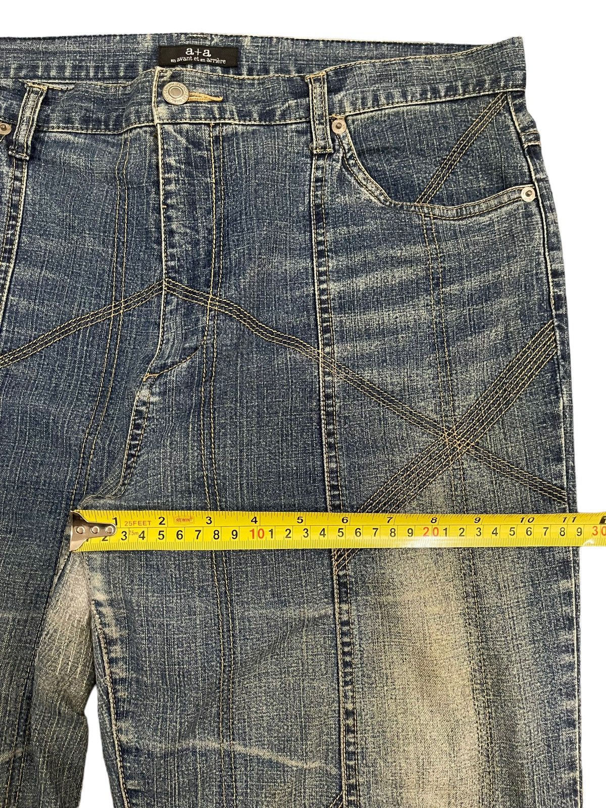 14th Addiction Vintage Japanese Brand Mud Wash Style Baggy Jeans Size US 34 / EU 50 - 13 Thumbnail
