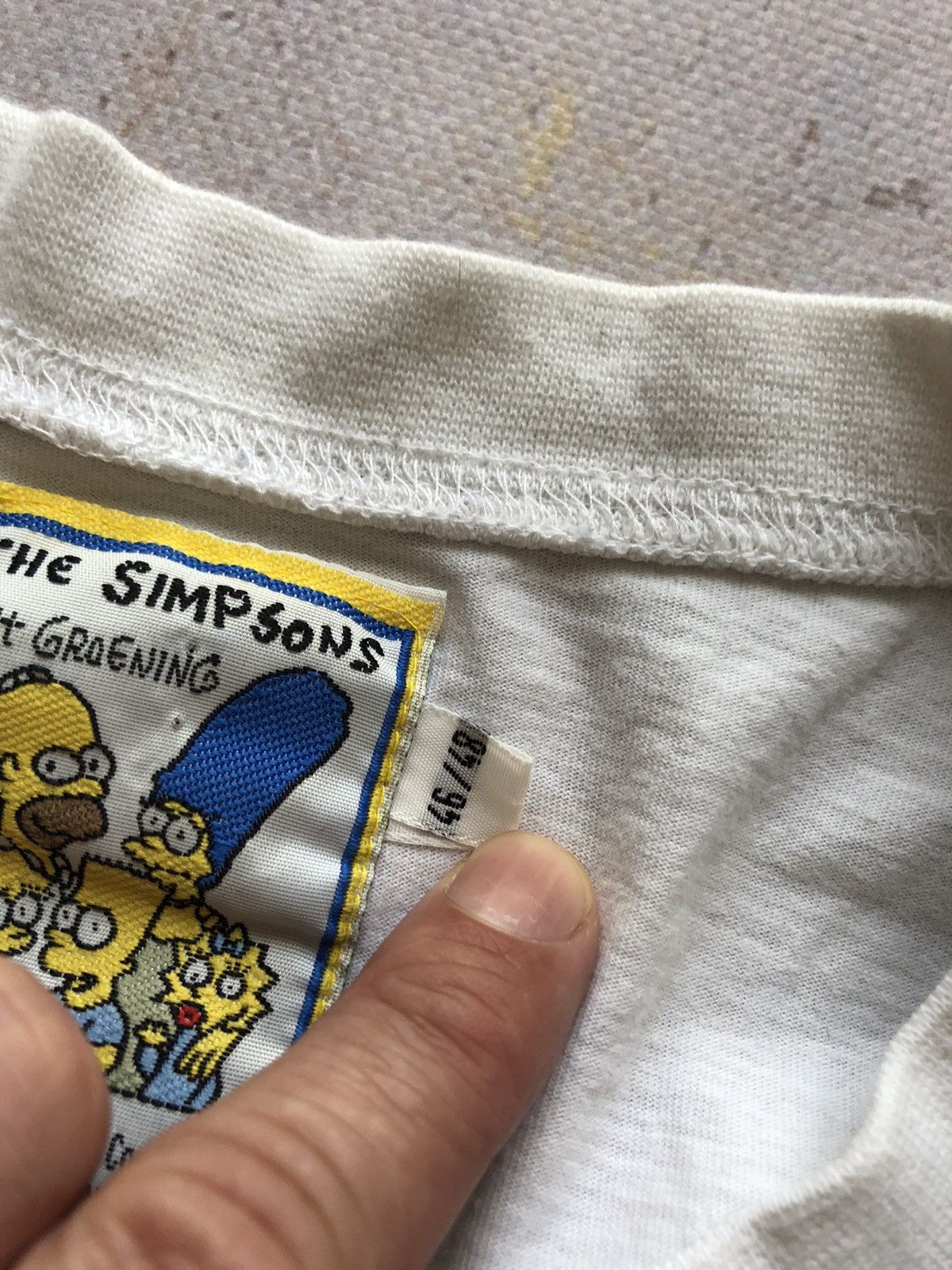 Vintage rare vintage The Simpsons bart tee 90s era y2k Size US M / EU 48-50 / 2 - 5 Thumbnail