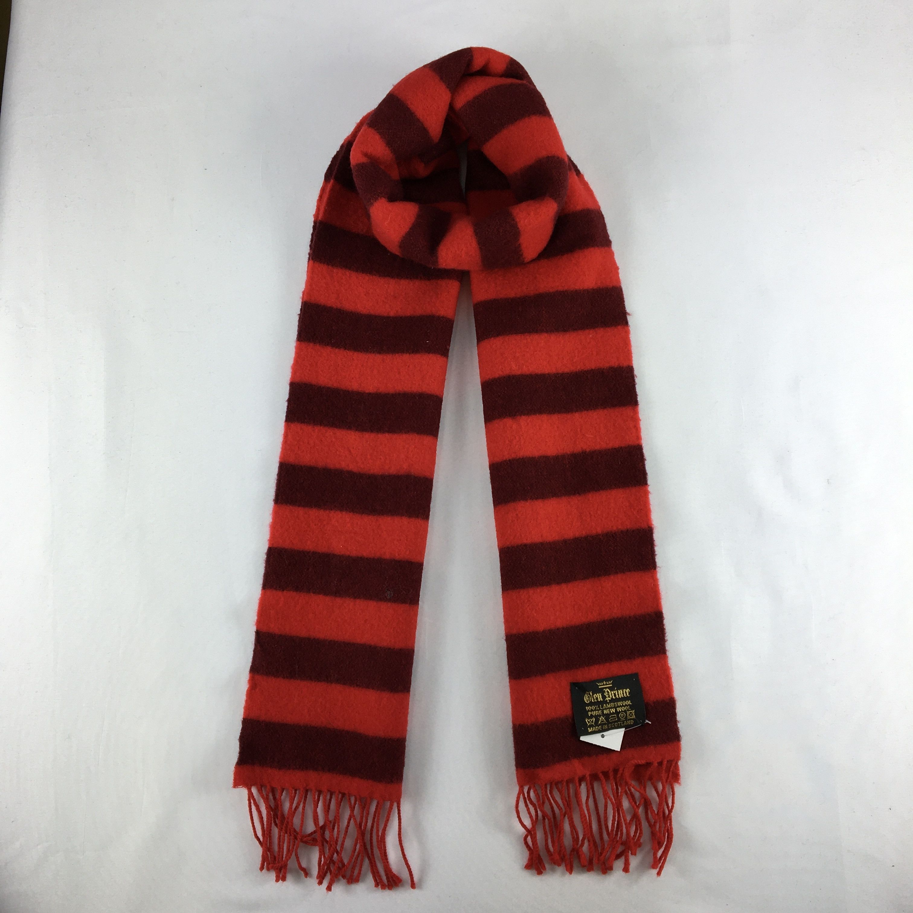Vintage Vintage Glen Prince Scarf Muffler Wool Cashmere Scarves Size ONE SIZE - 1 Thumbnail