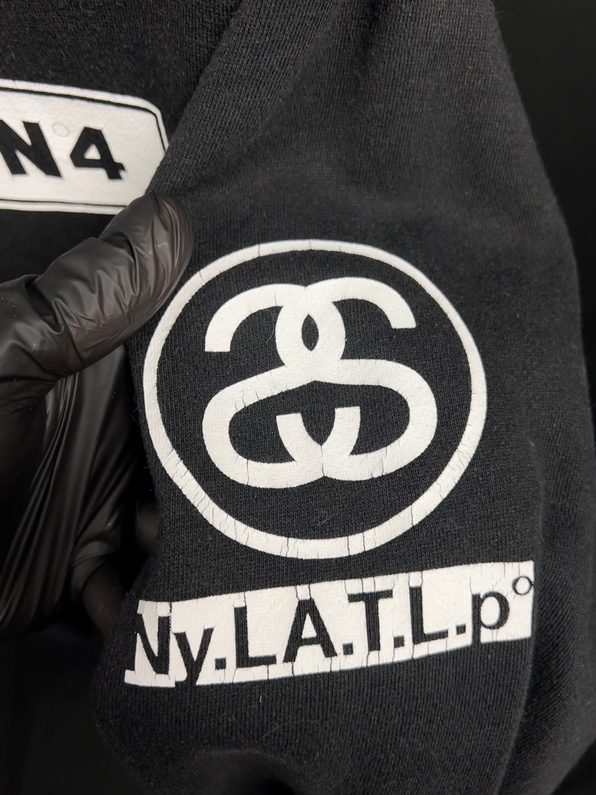 Stussy × Vintage Stussy 1980 No.4 hoodie Size US M / EU 48-50 / 2 - 4 Thumbnail