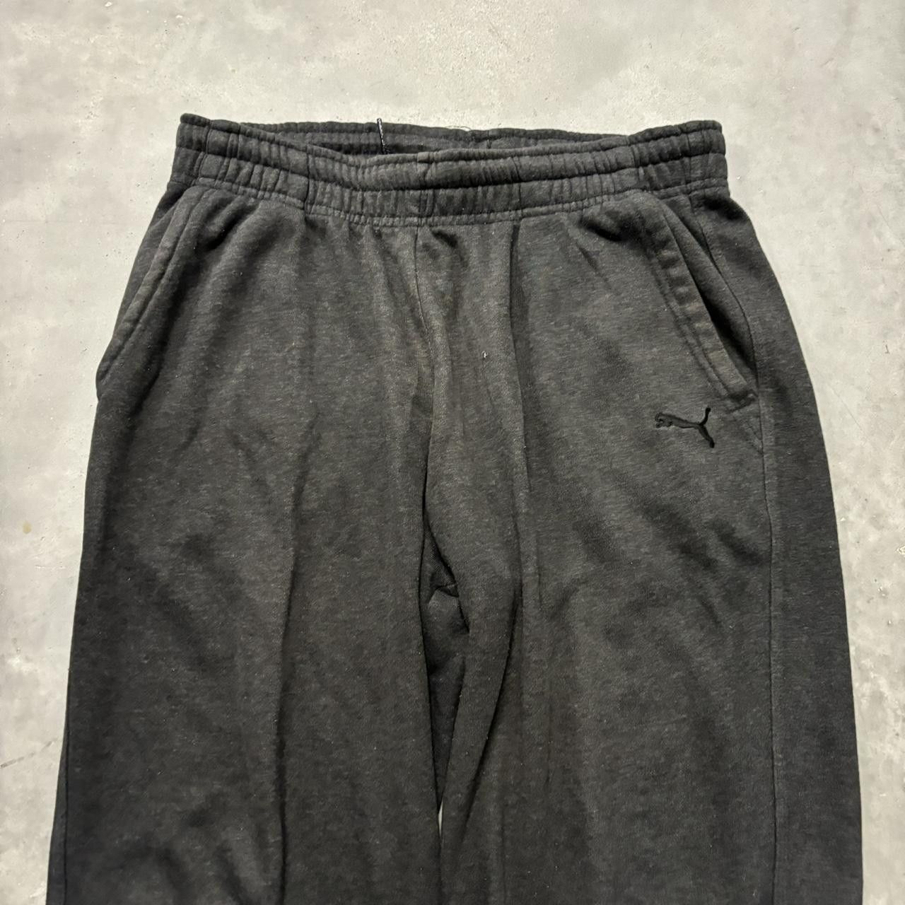 Japanese Brand × Vintage Crazy Vintage Y2K/2000s Baggy Dark Grey Loose Fit Skater Essential Sweatpants! Size US 34 / EU 50 - 3 Thumbnail