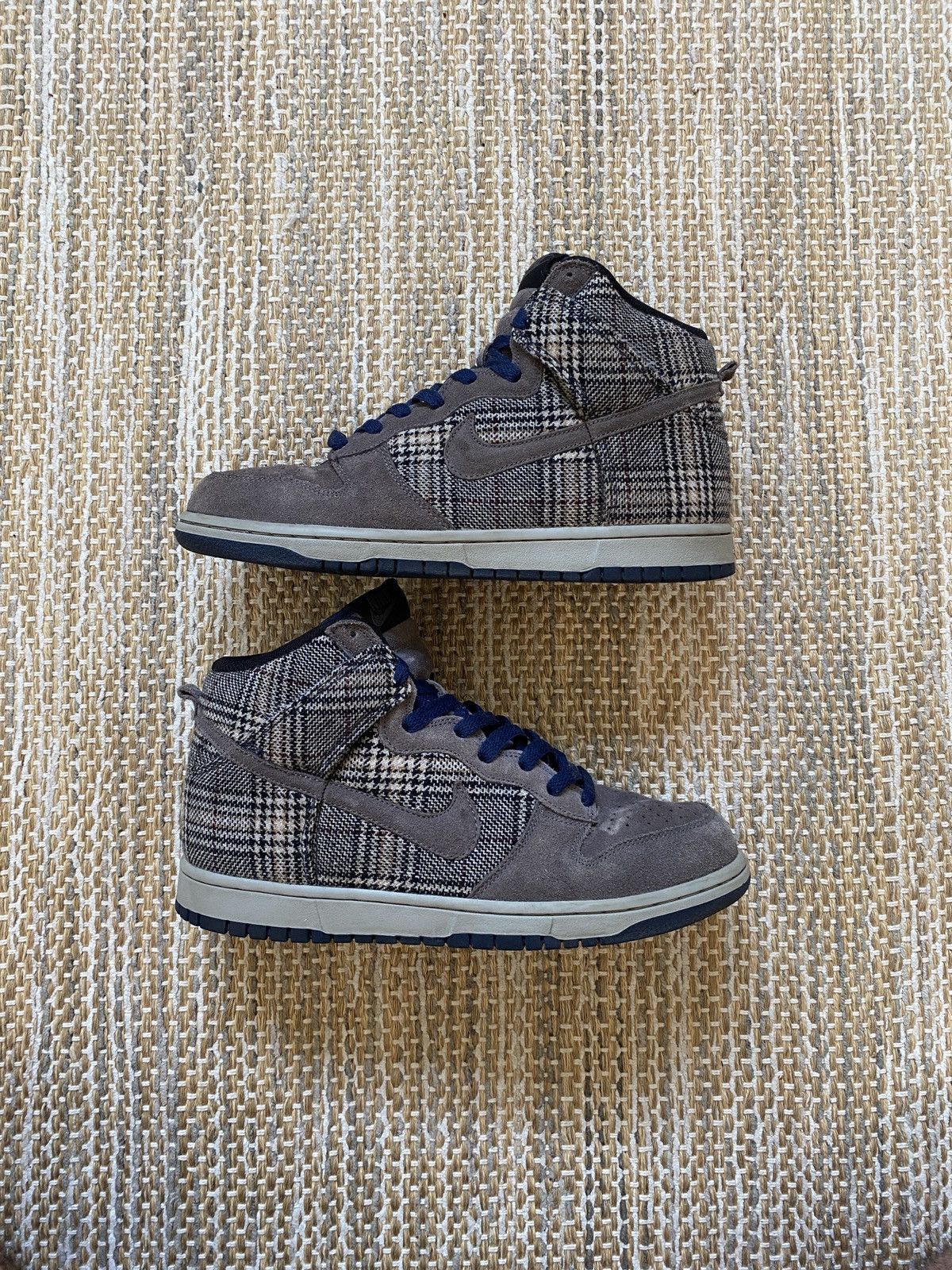 dunk high premium tweed