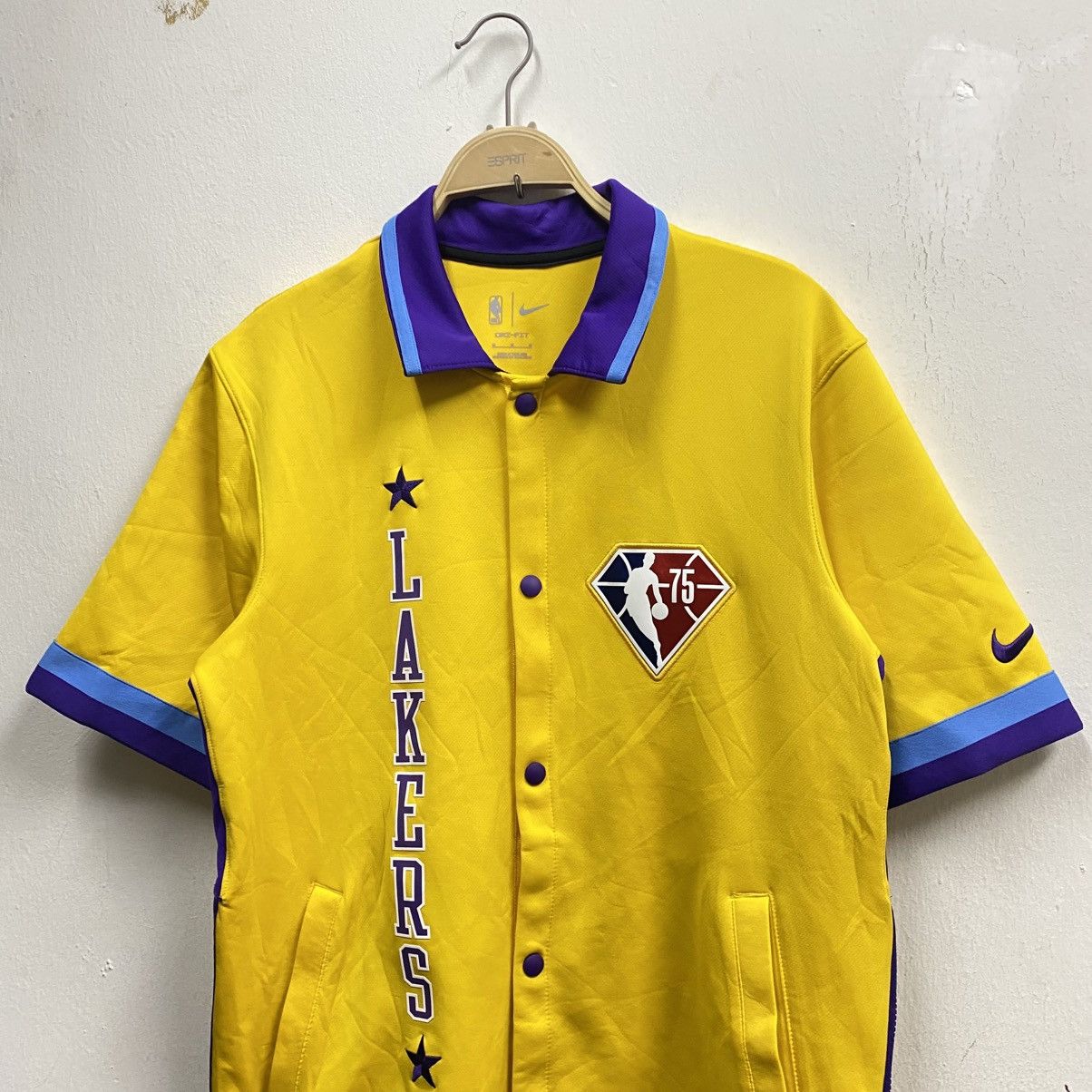 Nike Nike Lakers Showtime City Edition Warmup Size US L / EU 52-54 / 3 - 3 Thumbnail