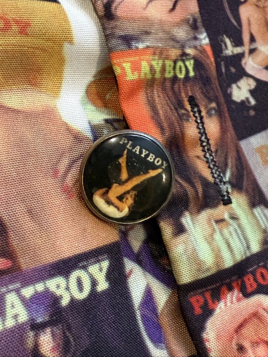 Playboy Playboy Magazine Short Sleeve Button Up Size US L / EU 52-54 / 3 - 3 Thumbnail