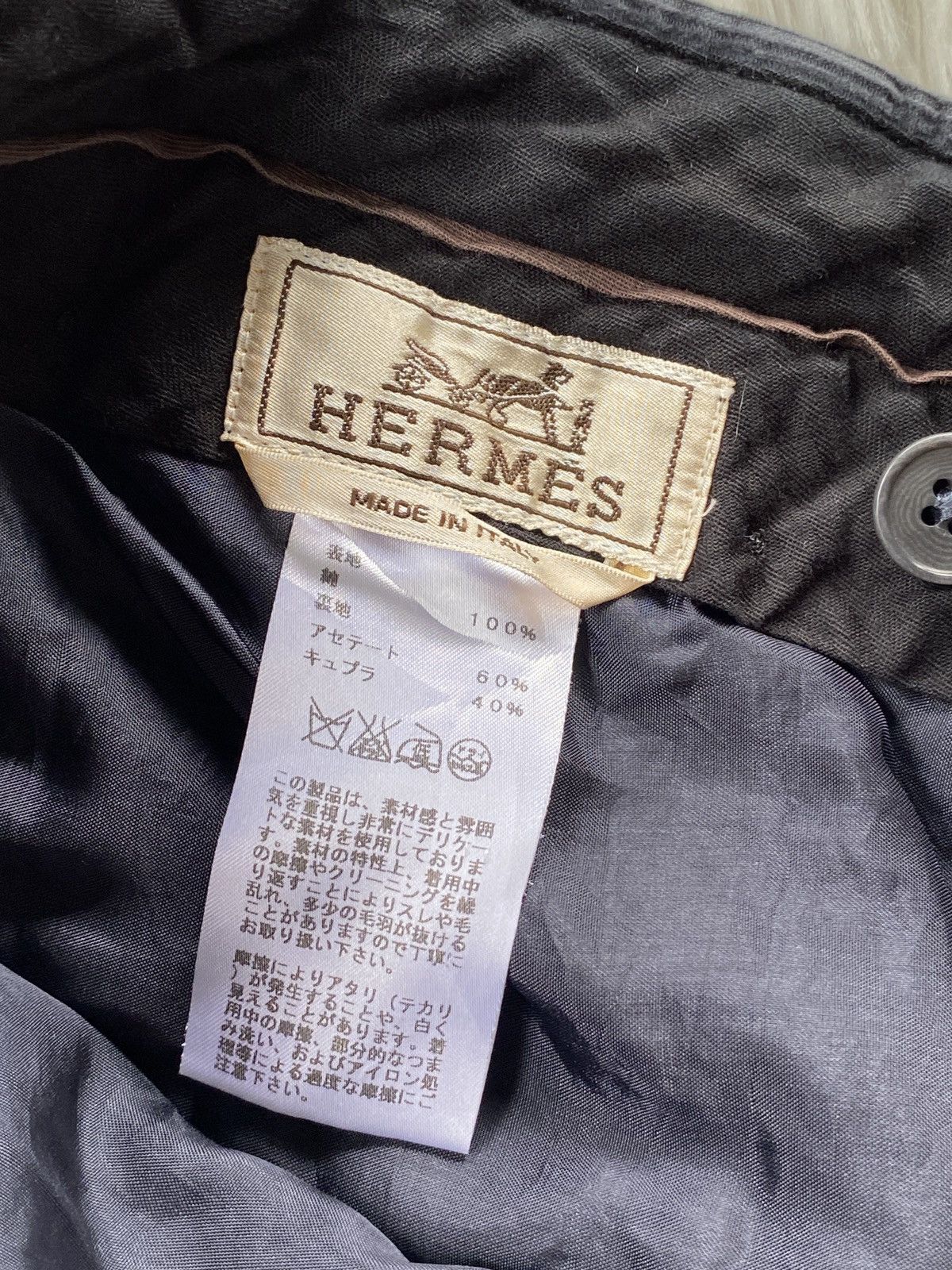 Hermes 🔥GRAB NOW🔥 Hermes Corduroy pant rare Size US 36 / EU 52 - 11 Thumbnail