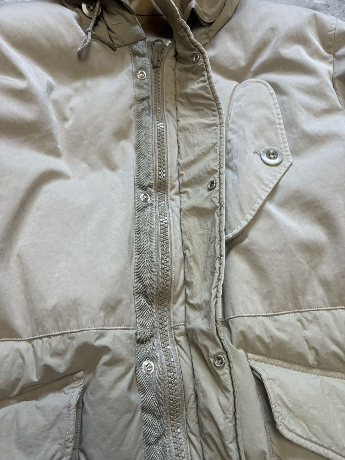 Ten C Ten c Storm Combo Down Jacket – Stone – Size 52 Size US S / EU 44-46 / 1 - 11 Thumbnail