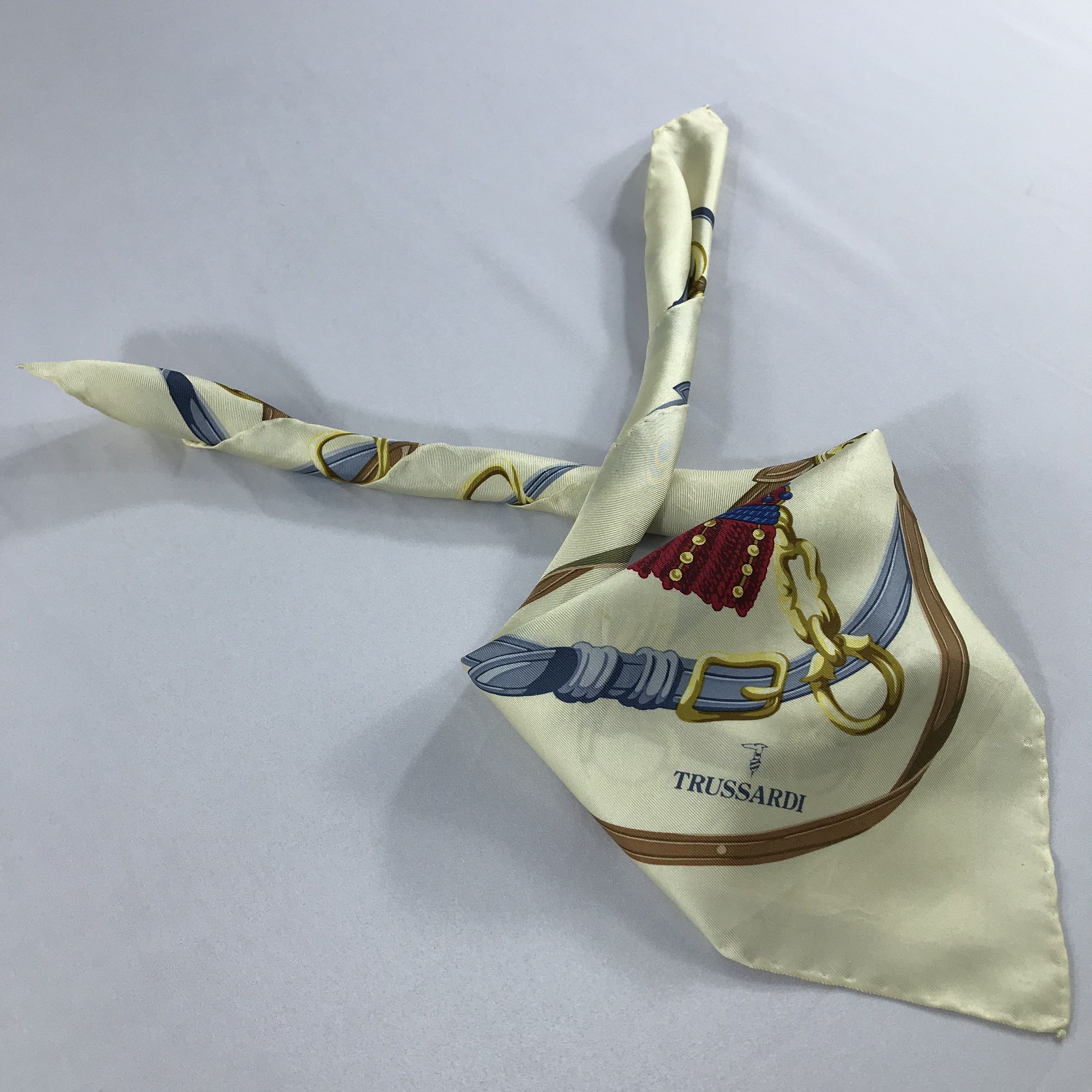 Trussardi Trussardi Bandana / Handkerchief / Neckerchief - S1976 Size ONE SIZE - 4 Thumbnail