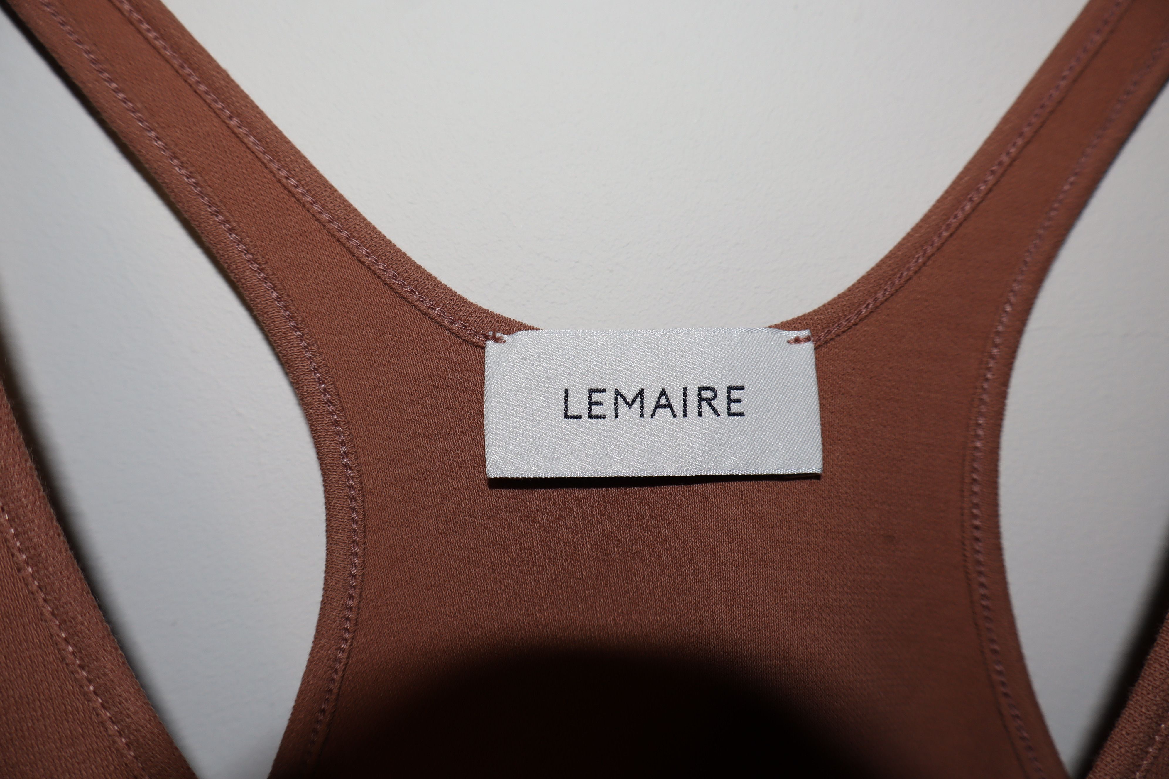Lemaire Crepe tanktop Size S / US 4 / IT 40 - 3 Thumbnail