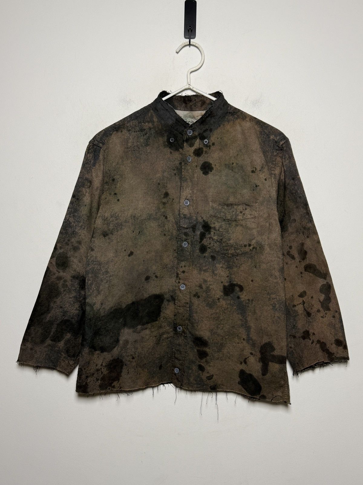 Acne Studios acne studios crop flannel shirt Size US S / EU 44-46 / 1 - 1 Thumbnail