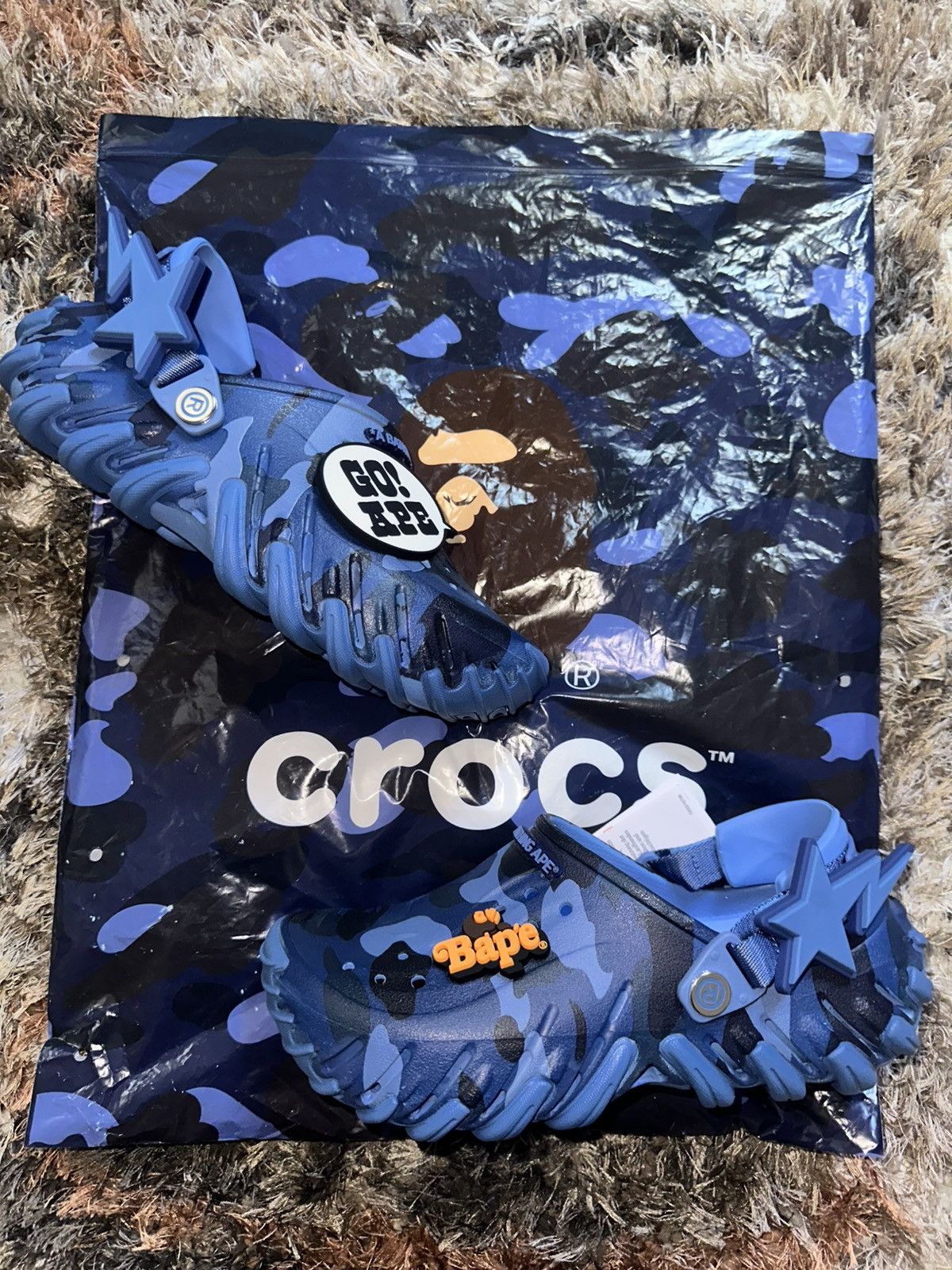 Bape Bape X Crocs Echo Size US 6 / EU 39 - 1 Thumbnail