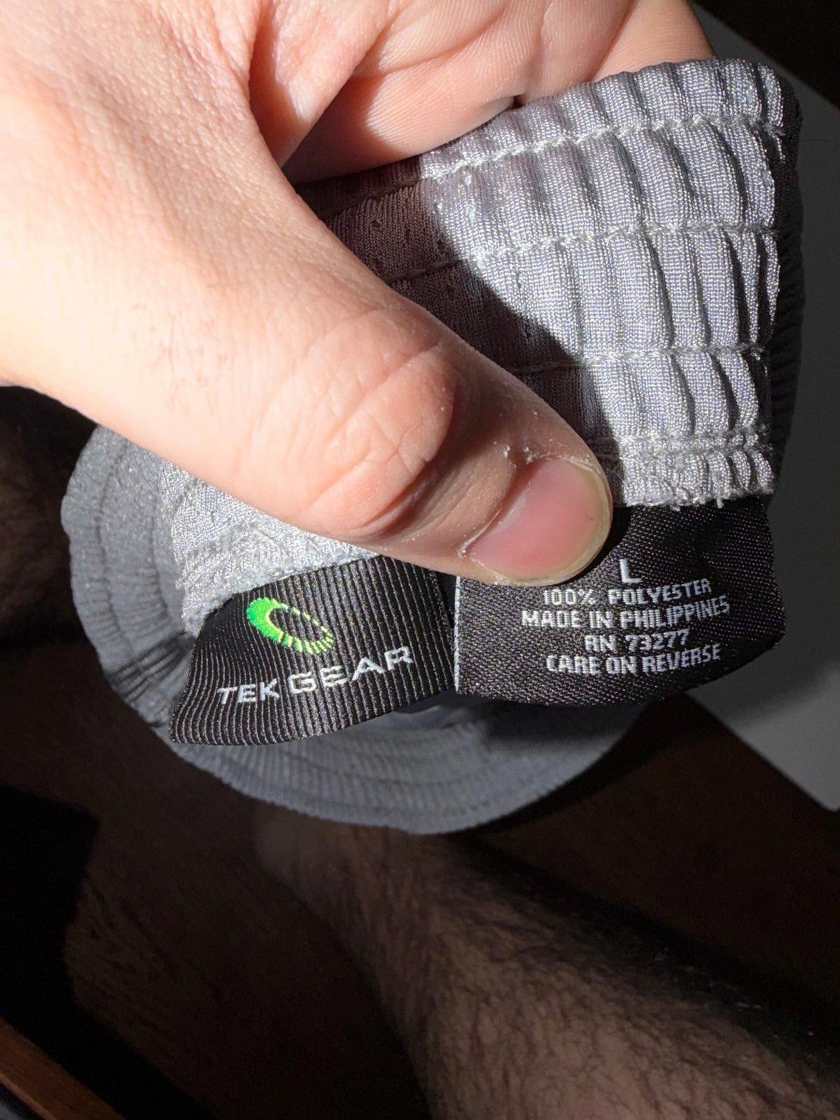 Tek Gear Tek Gear Silver Dazzle Baggy Hoop Shorts Mens LG Y2K 90s Size US 34 / EU 50 - 3 Thumbnail