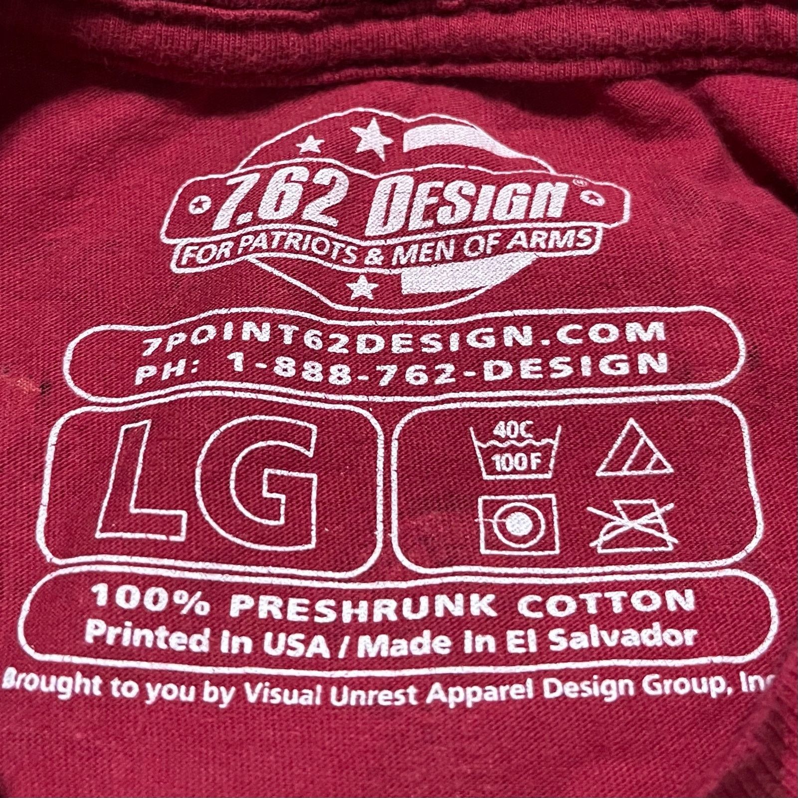 Other 7.62 Design “Battlefield Eternal” Graphic Shirt Patriotic Size US L / EU 52-54 / 3 - 3 Thumbnail
