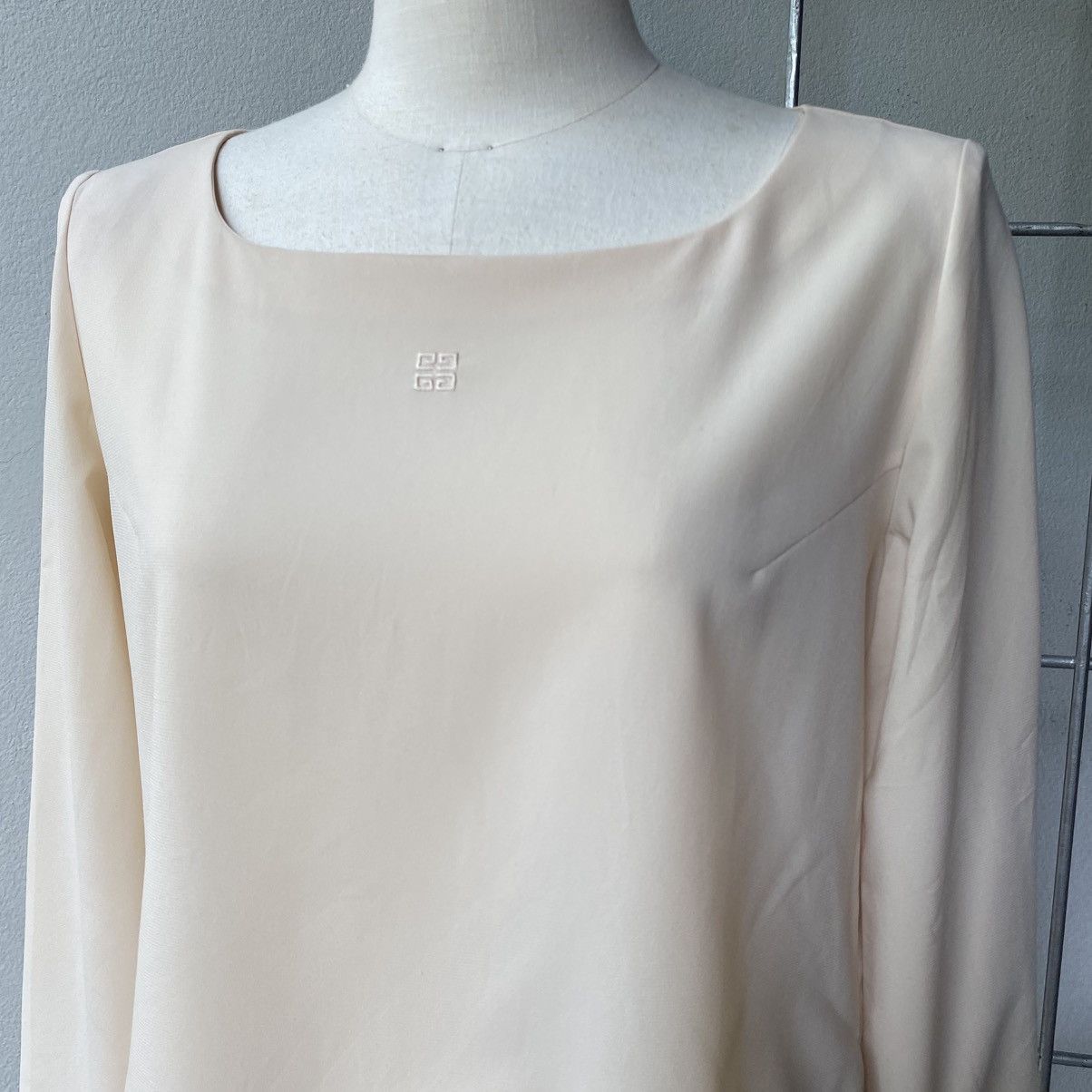 Givenchy Givenchy Soft Yellow Luxe Blouse Size XS / US 0-2 / IT 36-38 - 21 Thumbnail