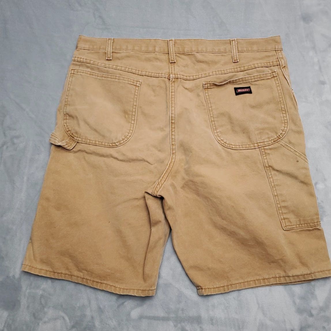 Dickies Dickies Shorts Mens 40 Brown Carpenter Cargo Canvas Heavy Duty Outdoor Work Wear Summer Size US 40 / EU 56 - 4 Thumbnail