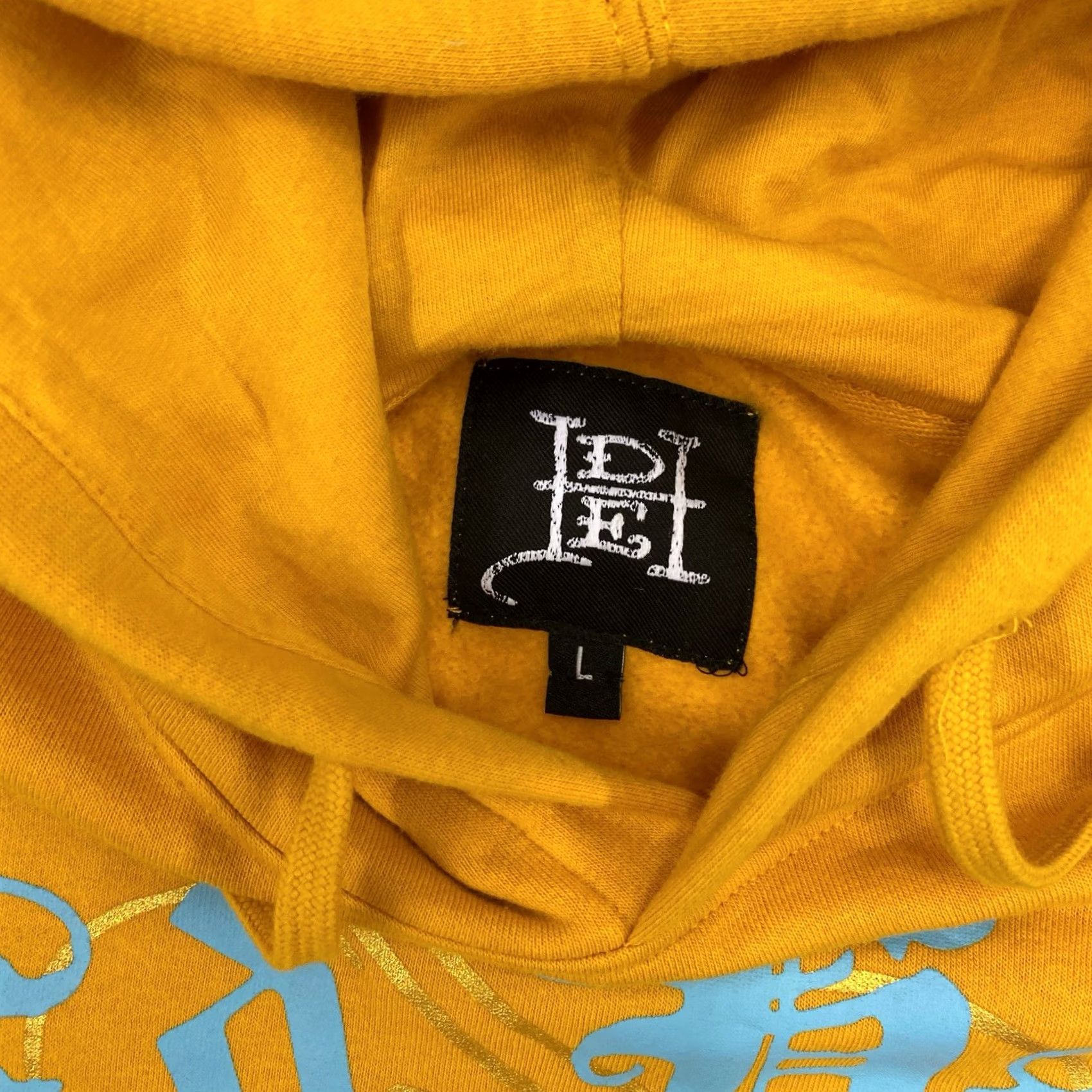 Ed Hardy VINTAGE Ed Hardy Yellow Hoodie Black Panther Pullover Sweatshirt Men's Large EHM1300-55 Size US L / EU 52-54 / 3 - 5 Thumbnail