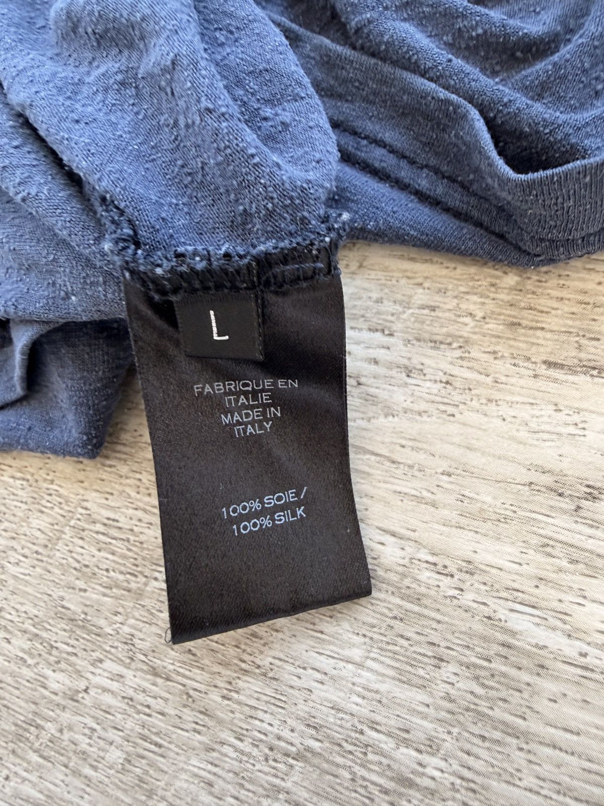 Balmain Textured Silk T - Very rare Size US L / EU 52-54 / 3 - 4 Thumbnail
